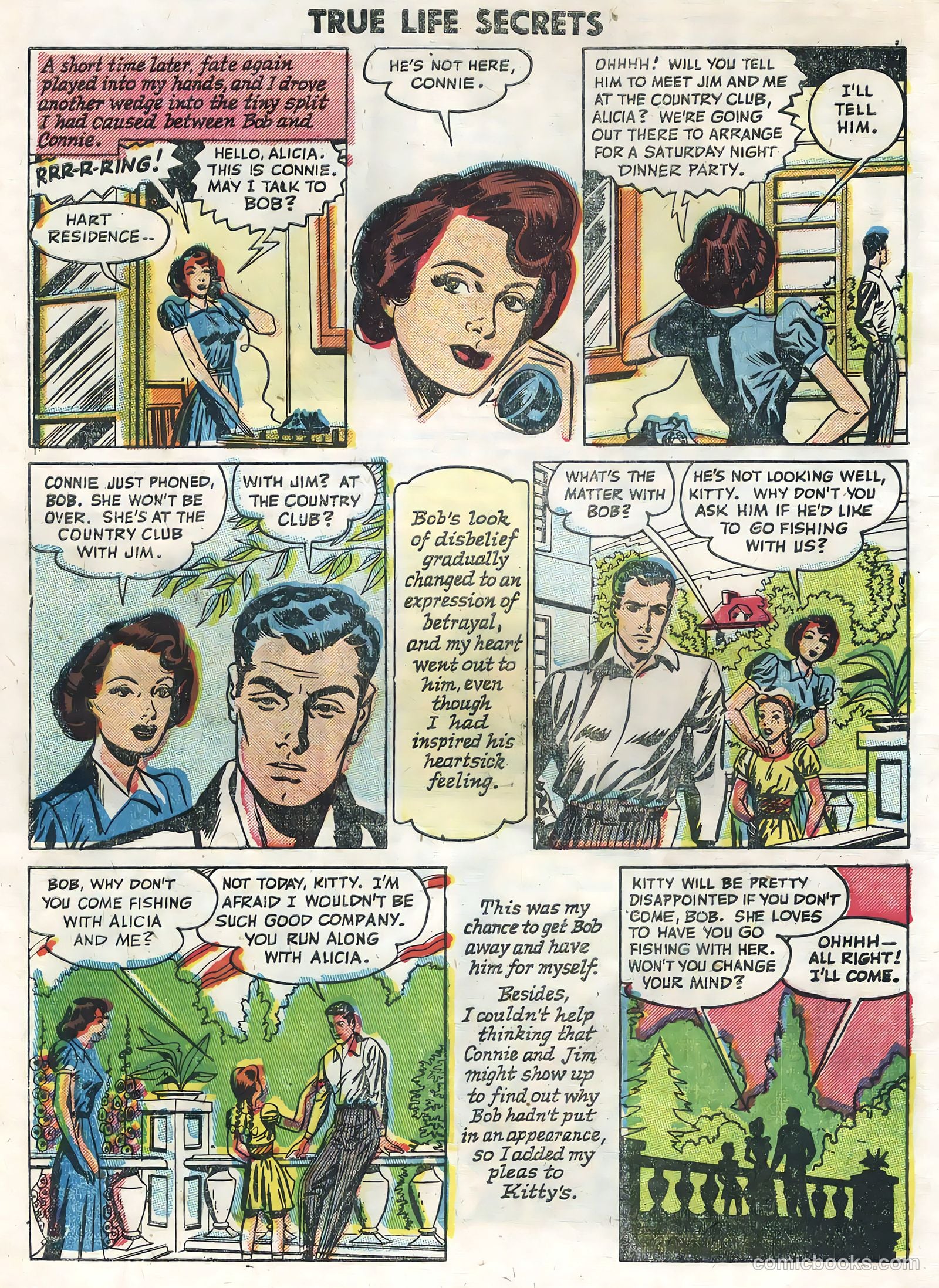 True Life Secrets #25 (1955) — page 6 of 36