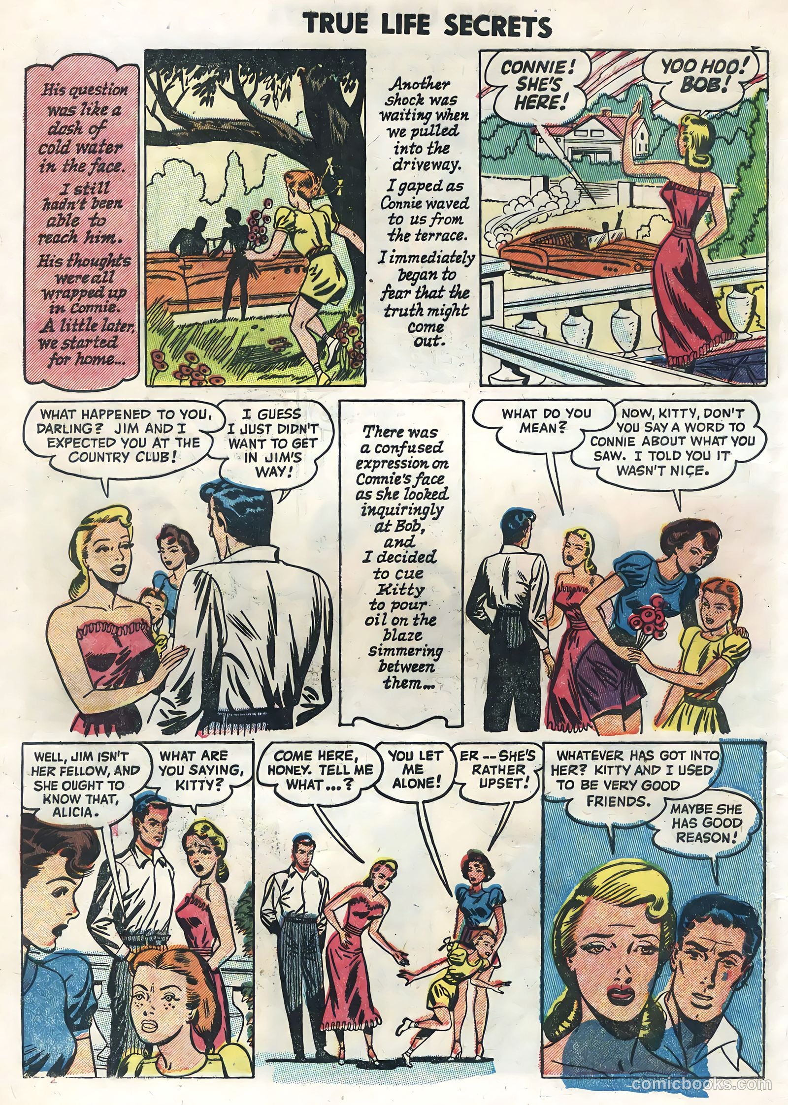 True Life Secrets #25 (1955) — page 8 of 36