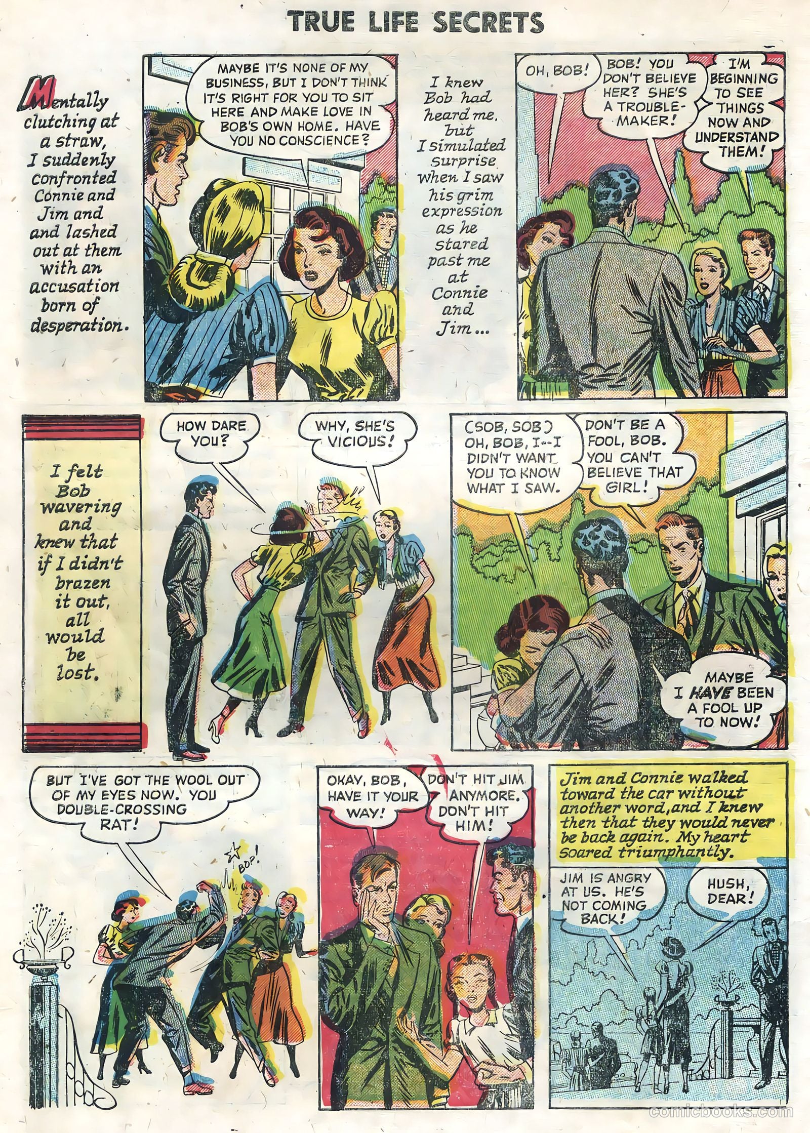True Life Secrets #25 (1955) — page 10 of 36