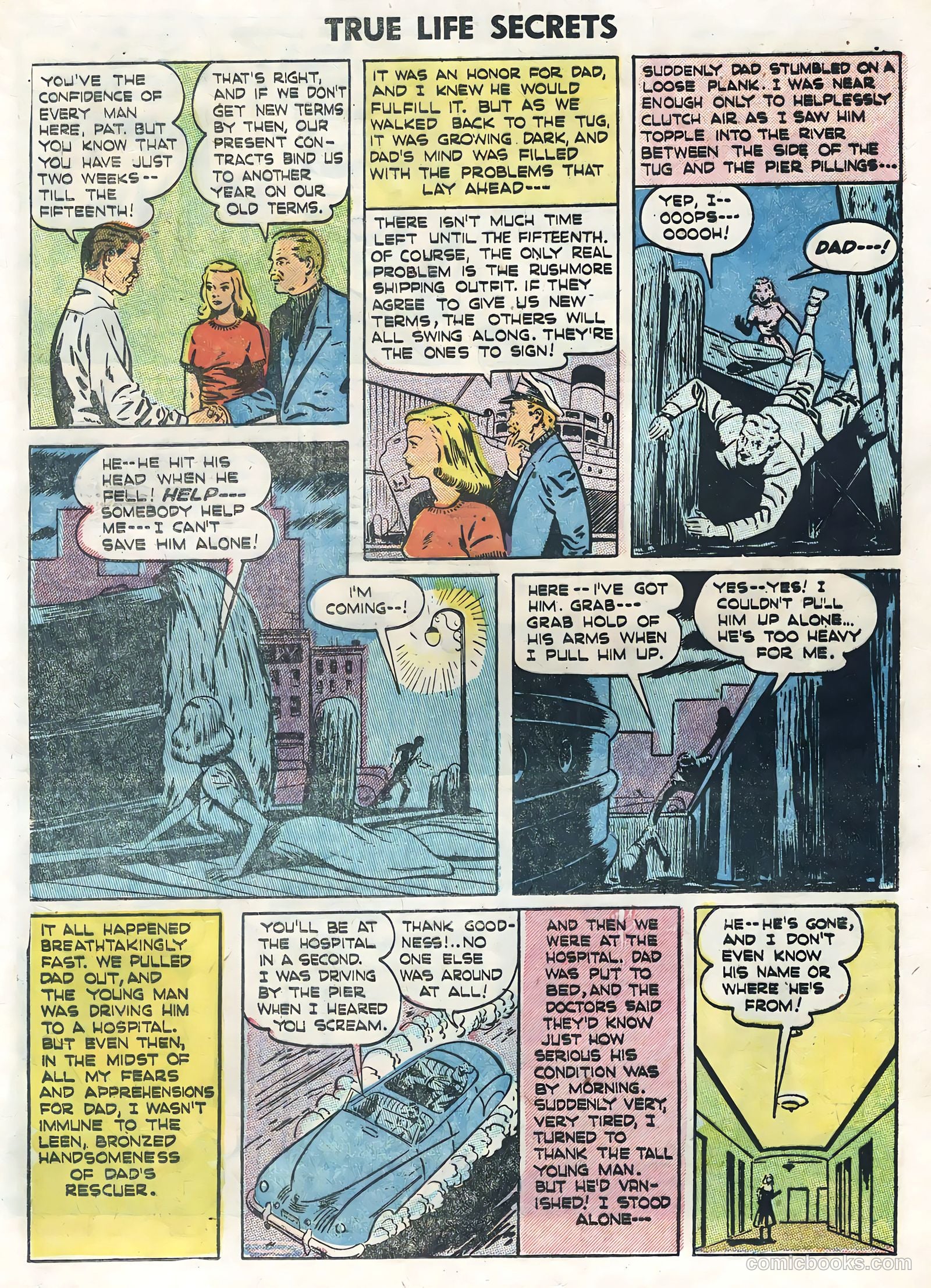 True Life Secrets #25 (1955) — page 21 of 36