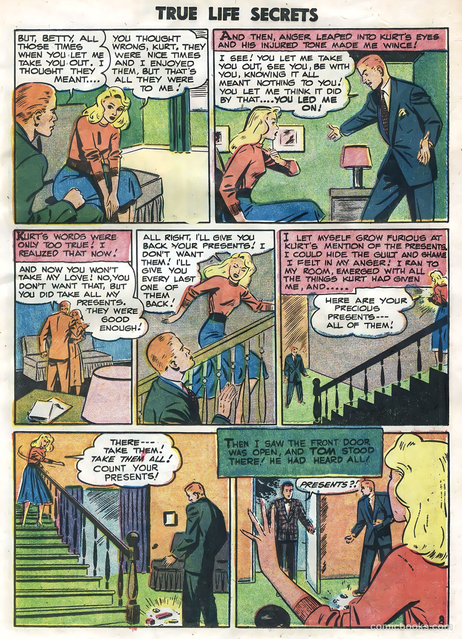 True Life Secrets #26 (1955) — page 11 of 36