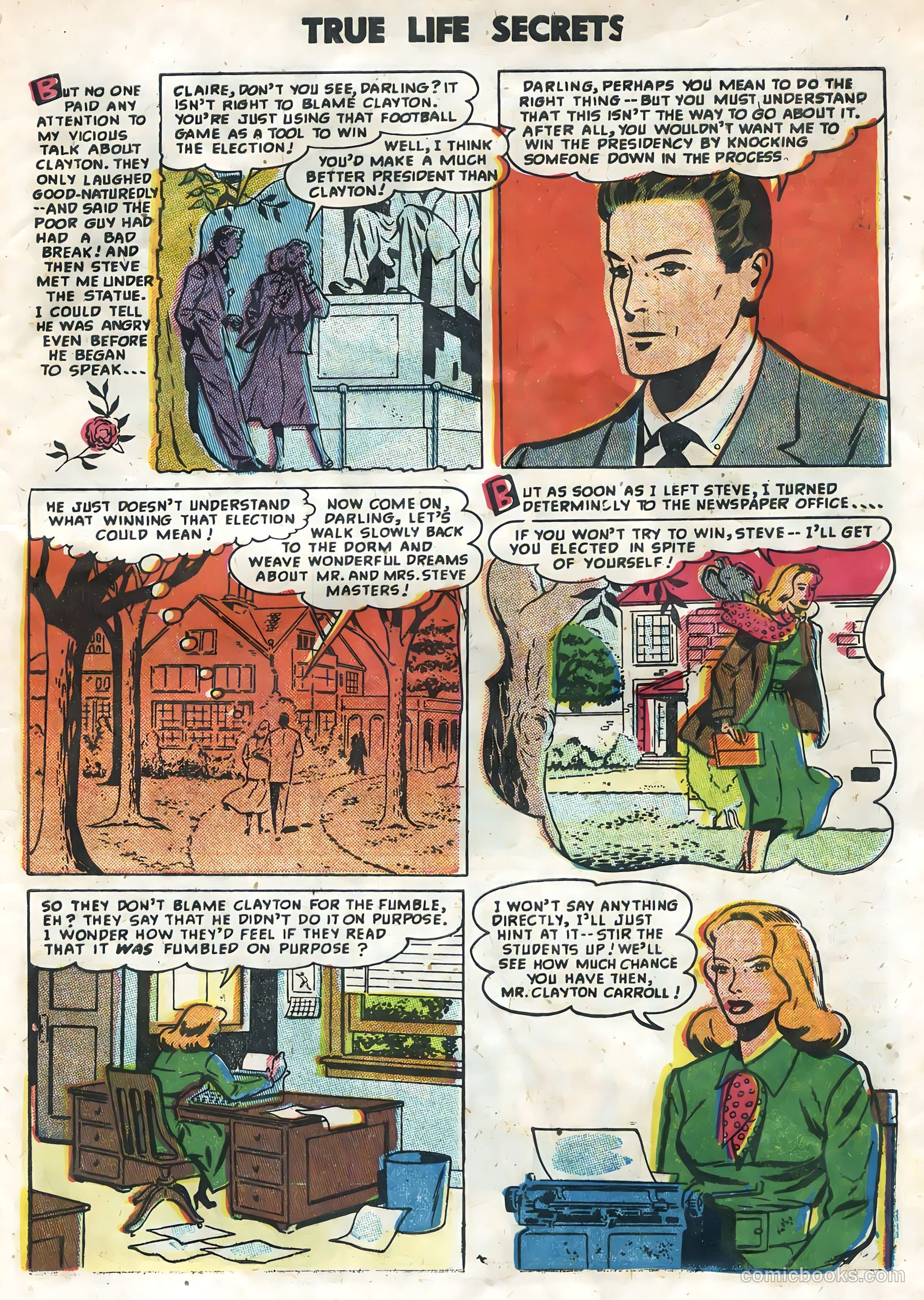 True Life Secrets #26 (1955) — page 29 of 36