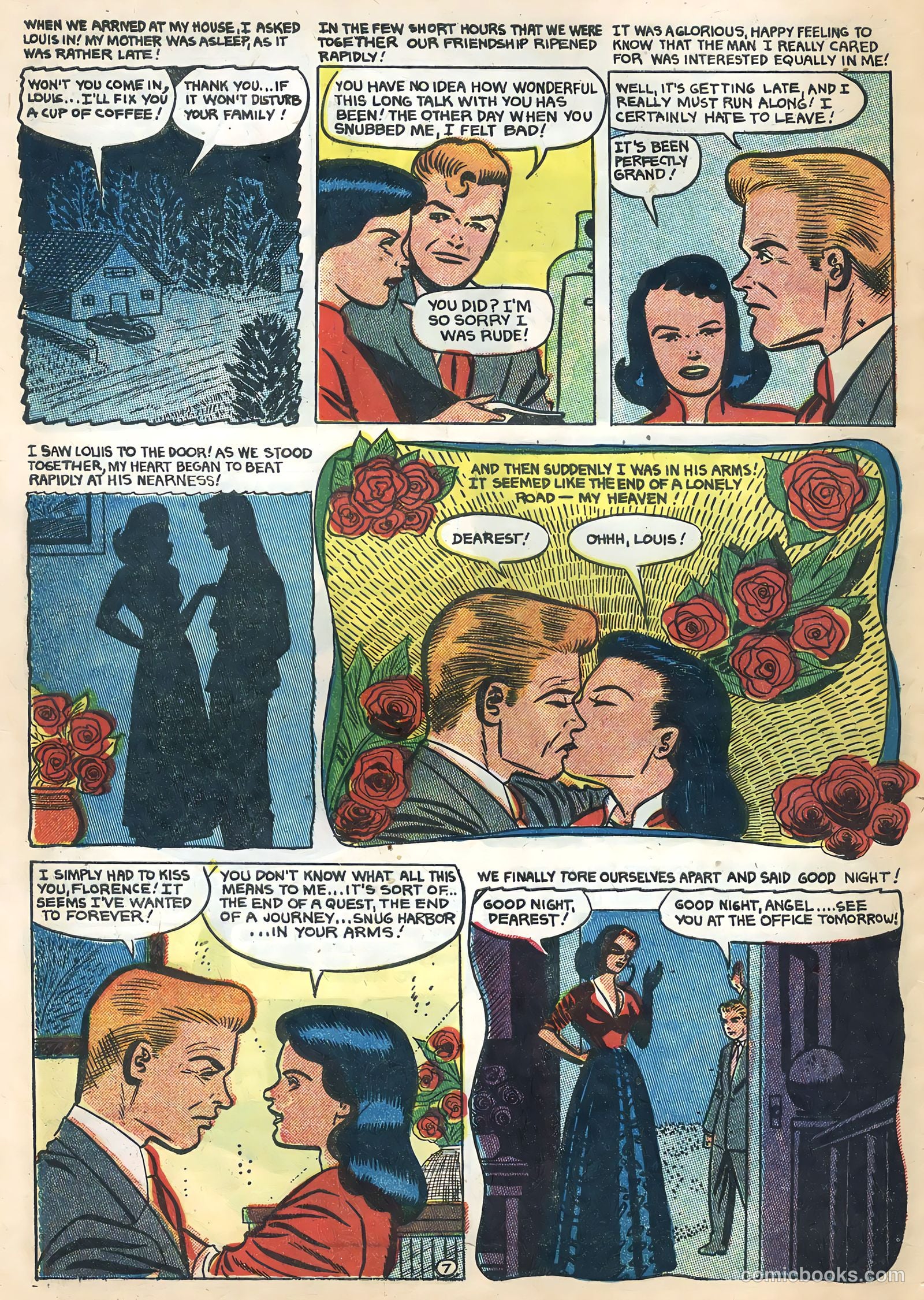 True Life Secrets #27 (1955) — page 8 of 36