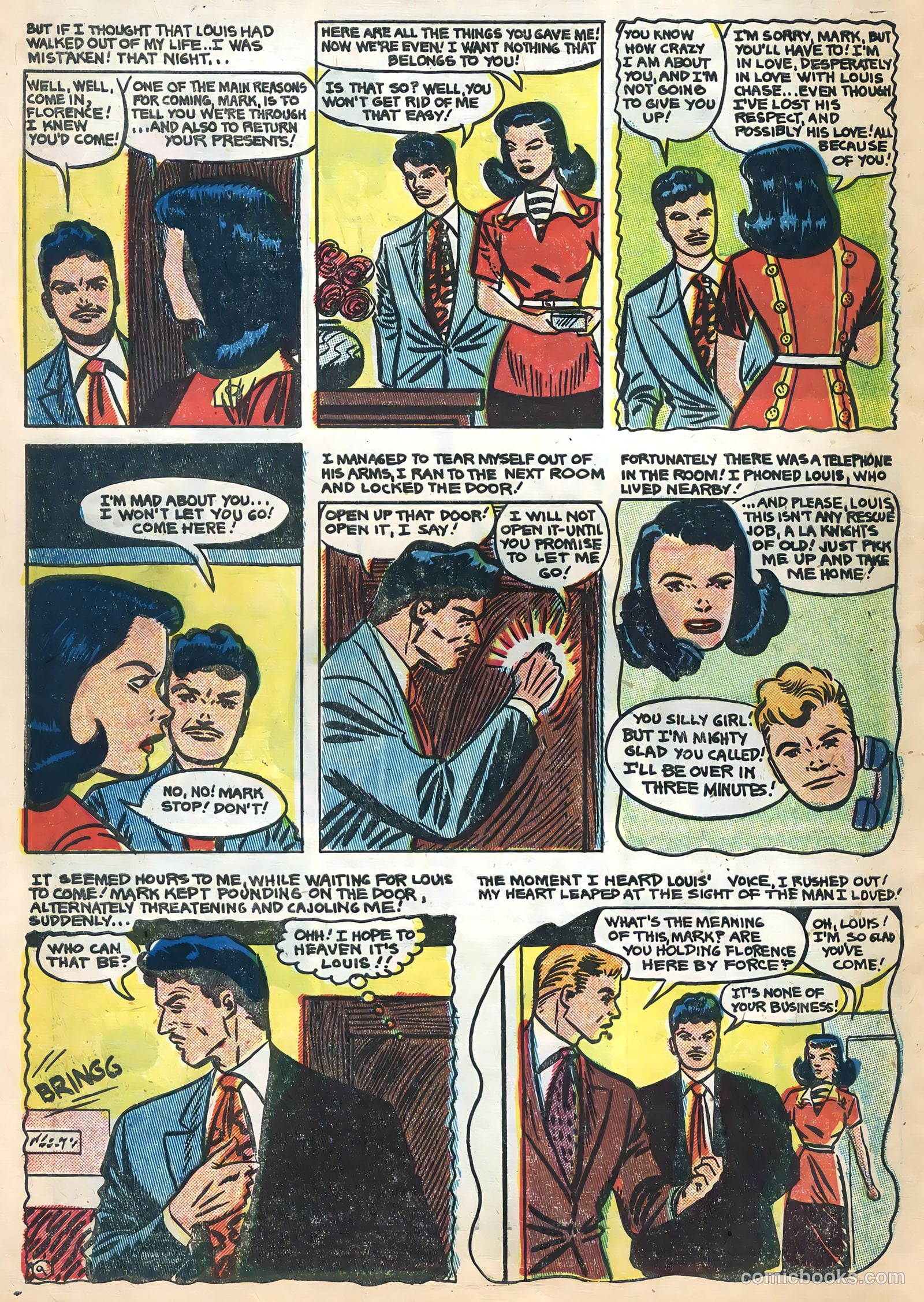 True Life Secrets #27 (1955) — page 10 of 36