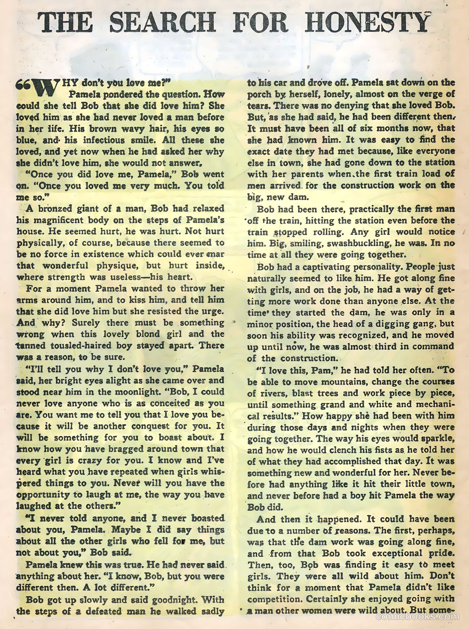 True Life Secrets #27 (1955) — page 12 of 36