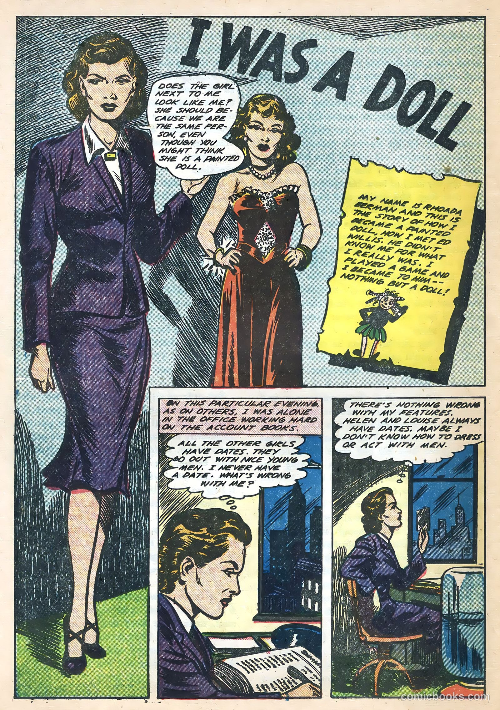 True Life Secrets #27 (1955) — page 14 of 36