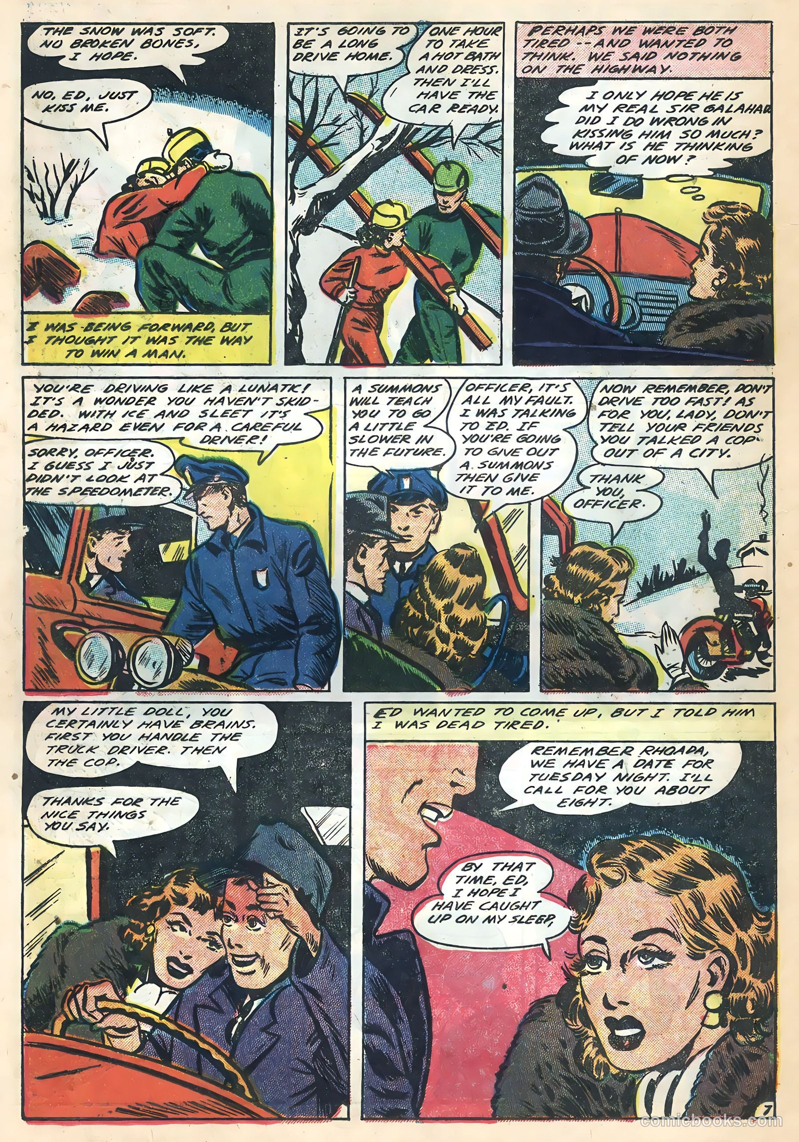 True Life Secrets #27 (1955) — page 20 of 36