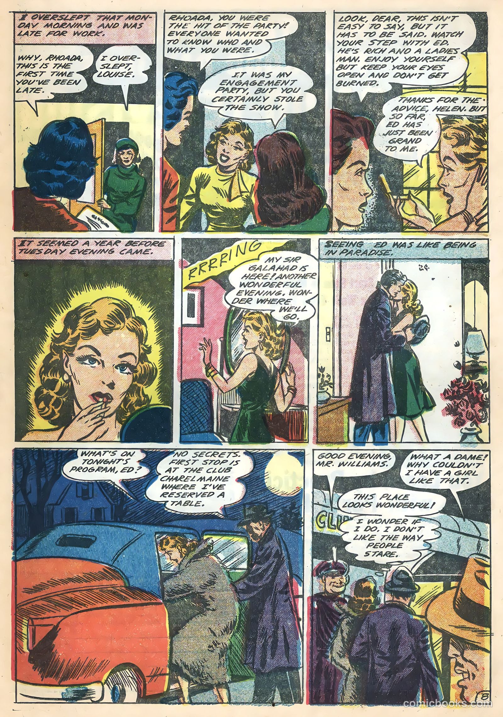 True Life Secrets #27 (1955) — page 21 of 36