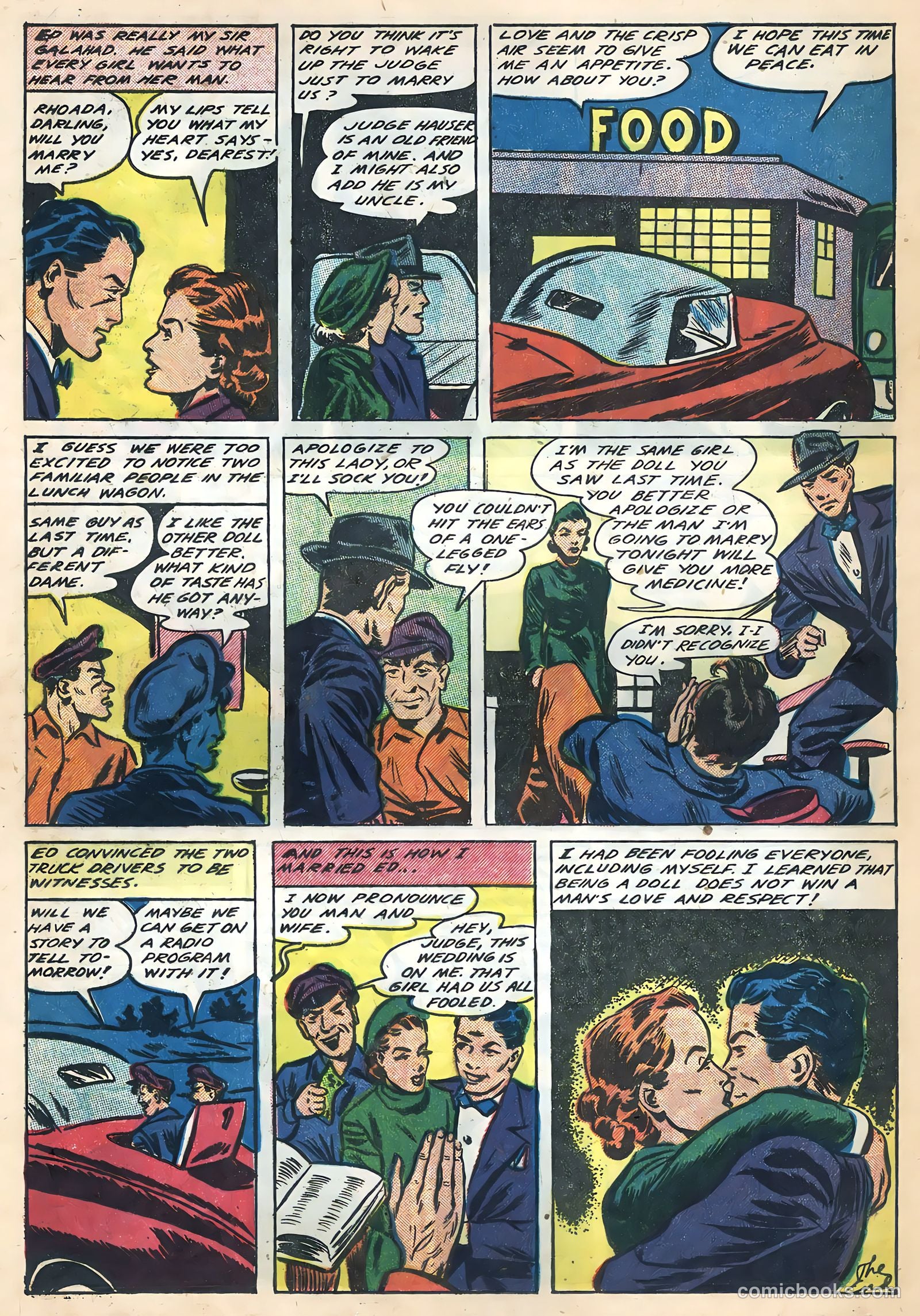 True Life Secrets #27 (1955) — page 24 of 36