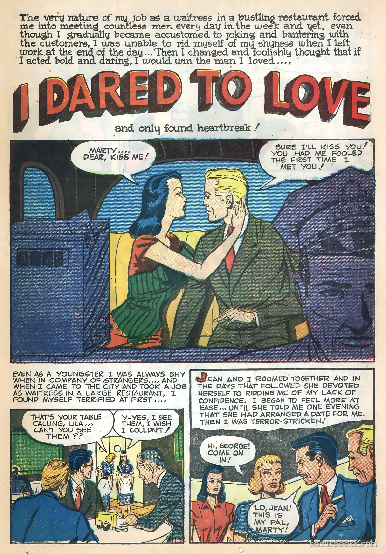 True Life Secrets #27 (1955) — page 25 of 36