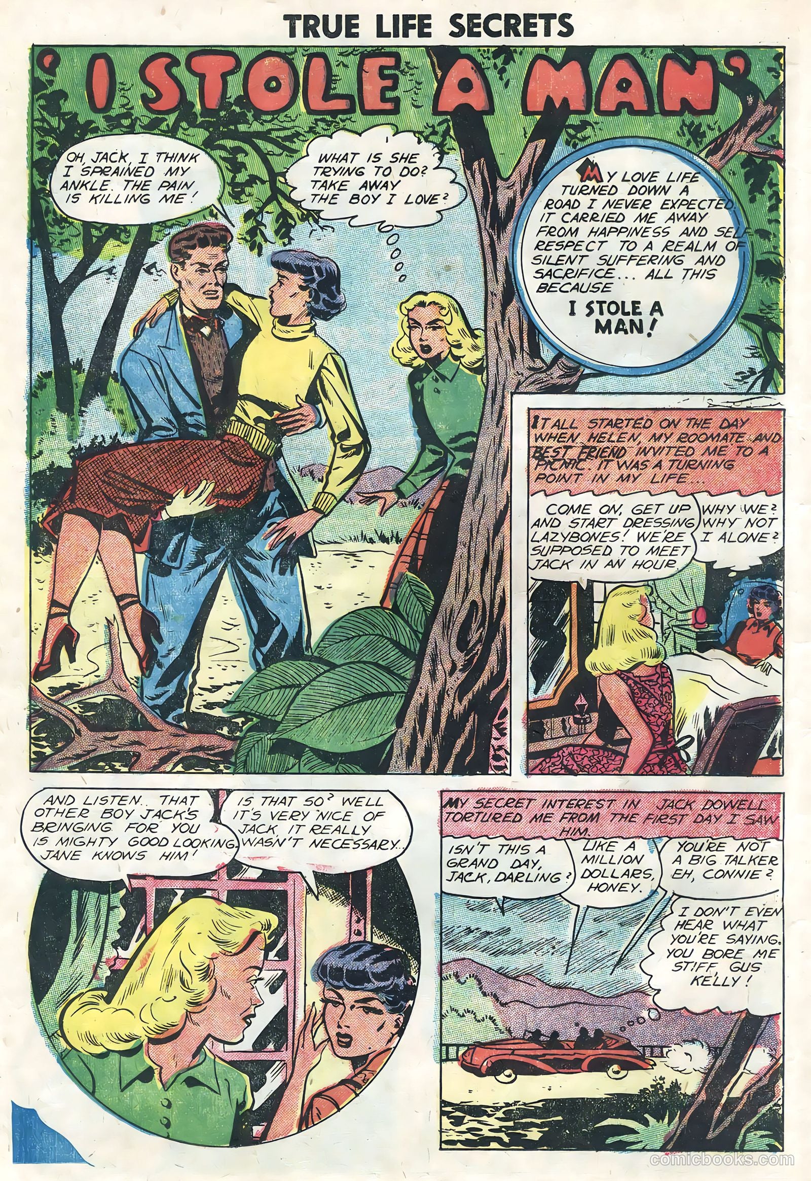 True Life Secrets #28 (1955) — page 14 of 36
