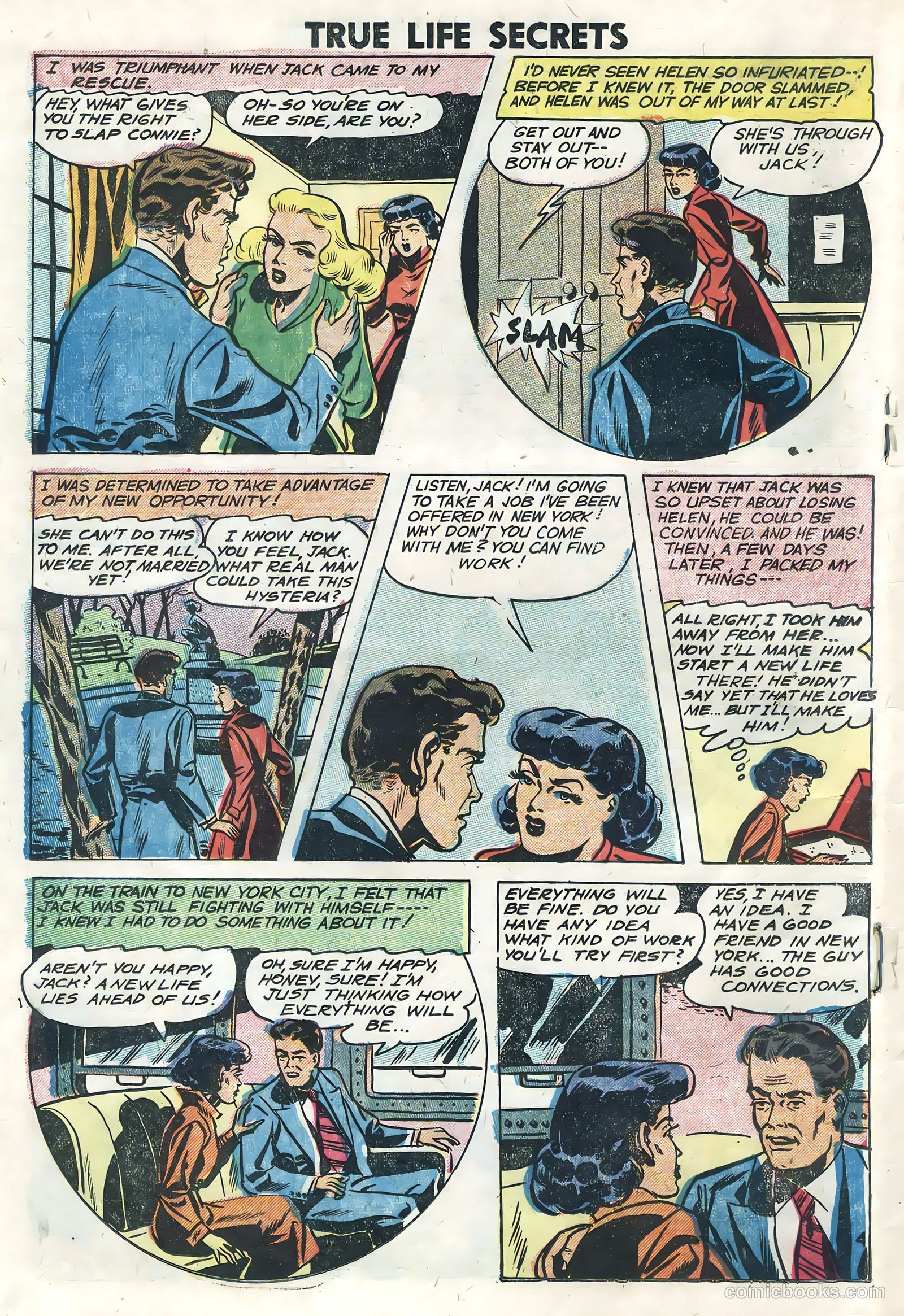 True Life Secrets #28 (1955) — page 18 of 36