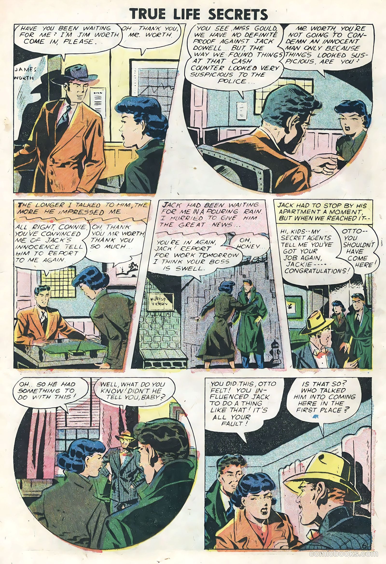 True Life Secrets #28 (1955) — page 20 of 36
