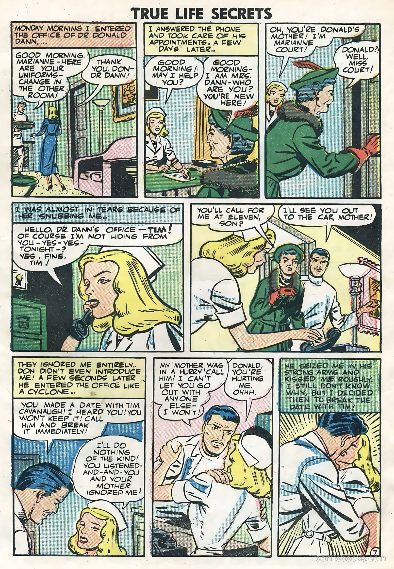 True Life Secrets #28 (1955) — page 29 of 36