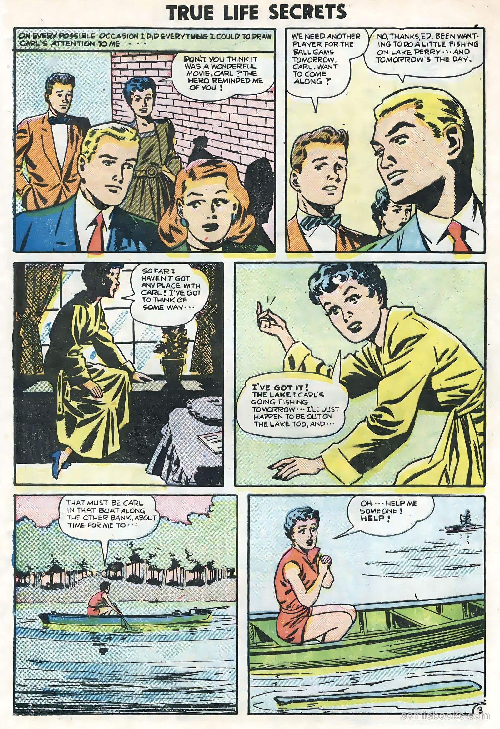 True Life Secrets #29 (1956) — page 5 of 36