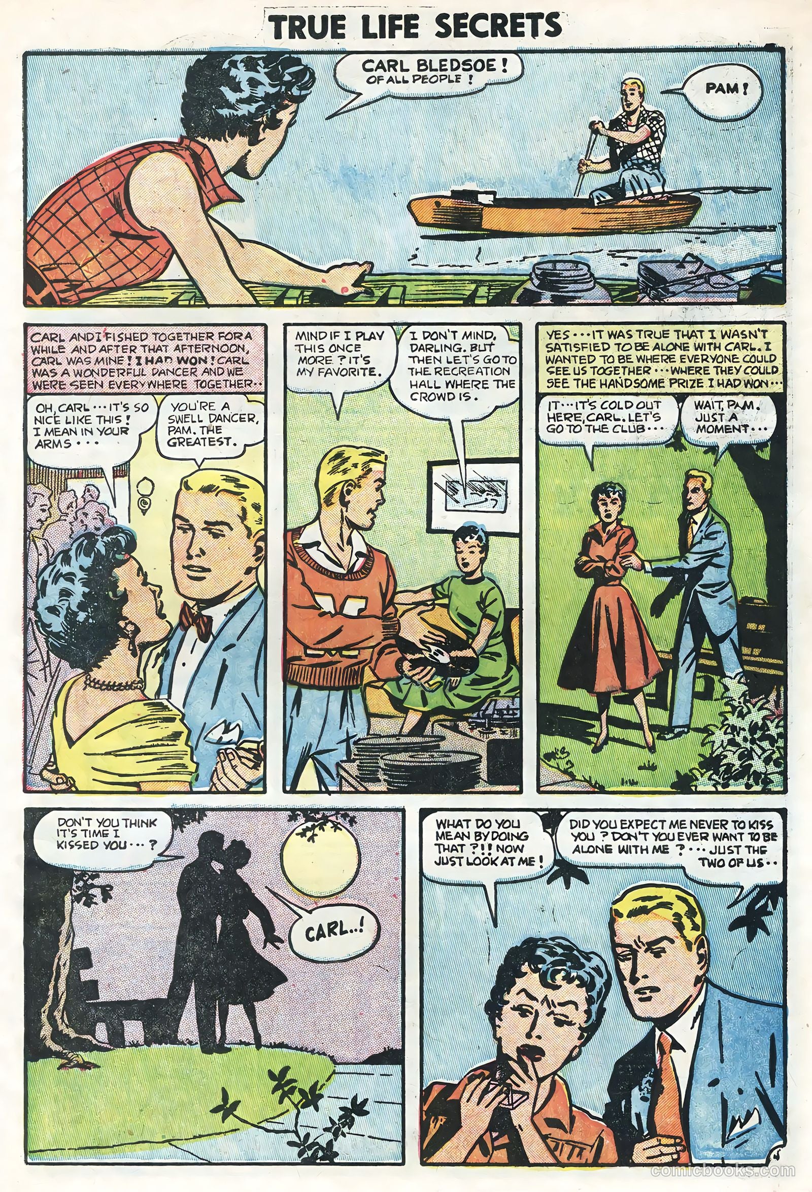 True Life Secrets #29 (1956) — page 7 of 36