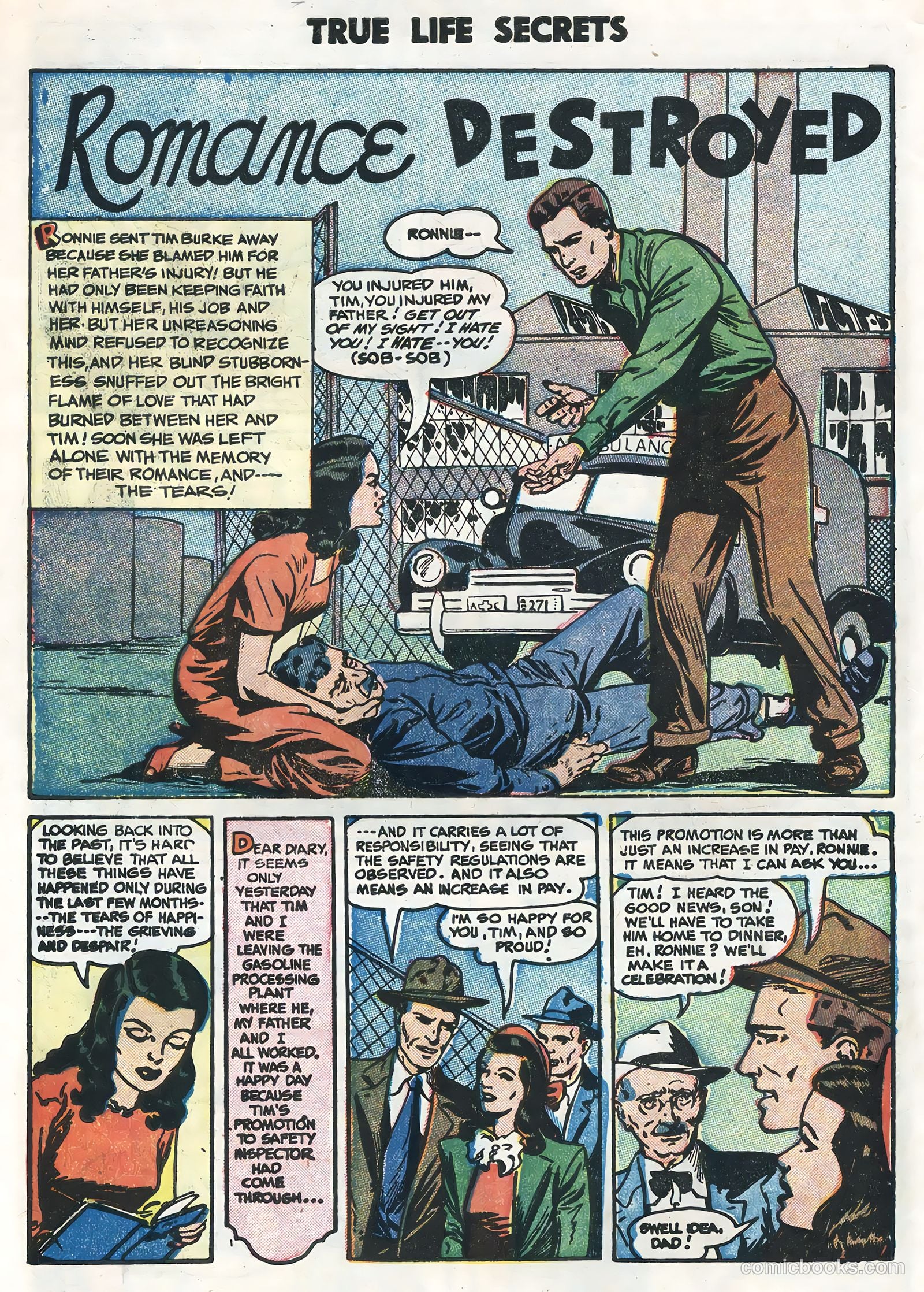 True Life Secrets #29 (1956) — page 10 of 36