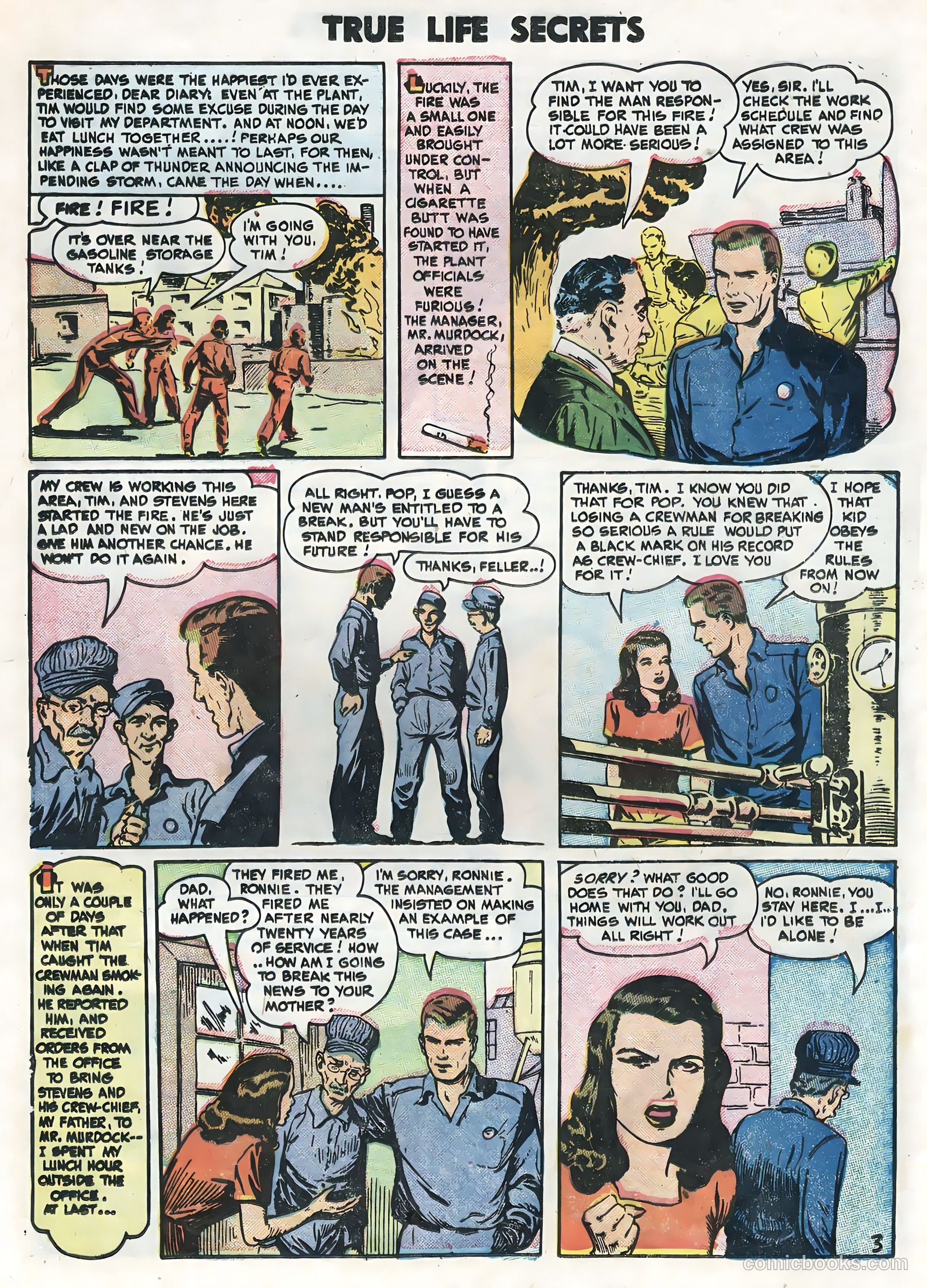 True Life Secrets #29 (1956) — page 12 of 36