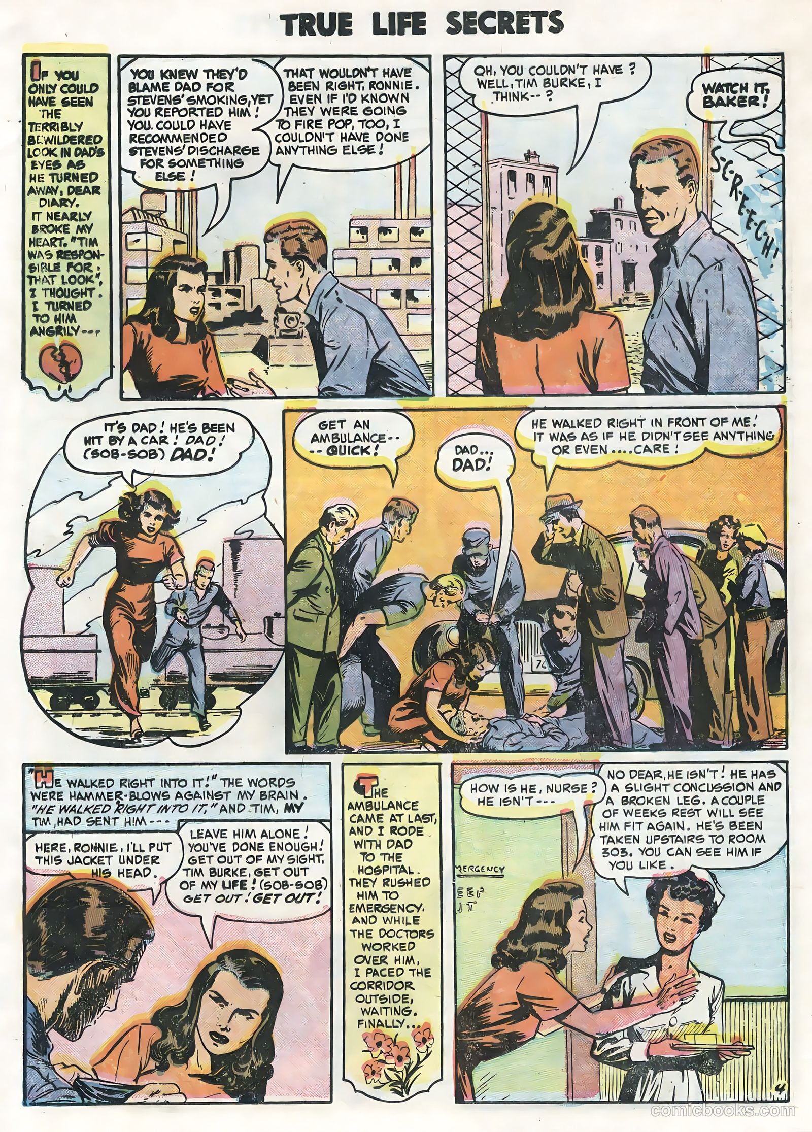 True Life Secrets #29 (1956) — page 13 of 36