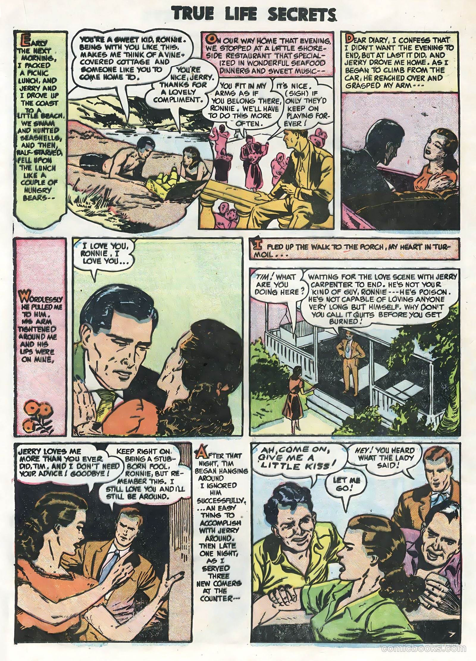 True Life Secrets #29 (1956) — page 17 of 36
