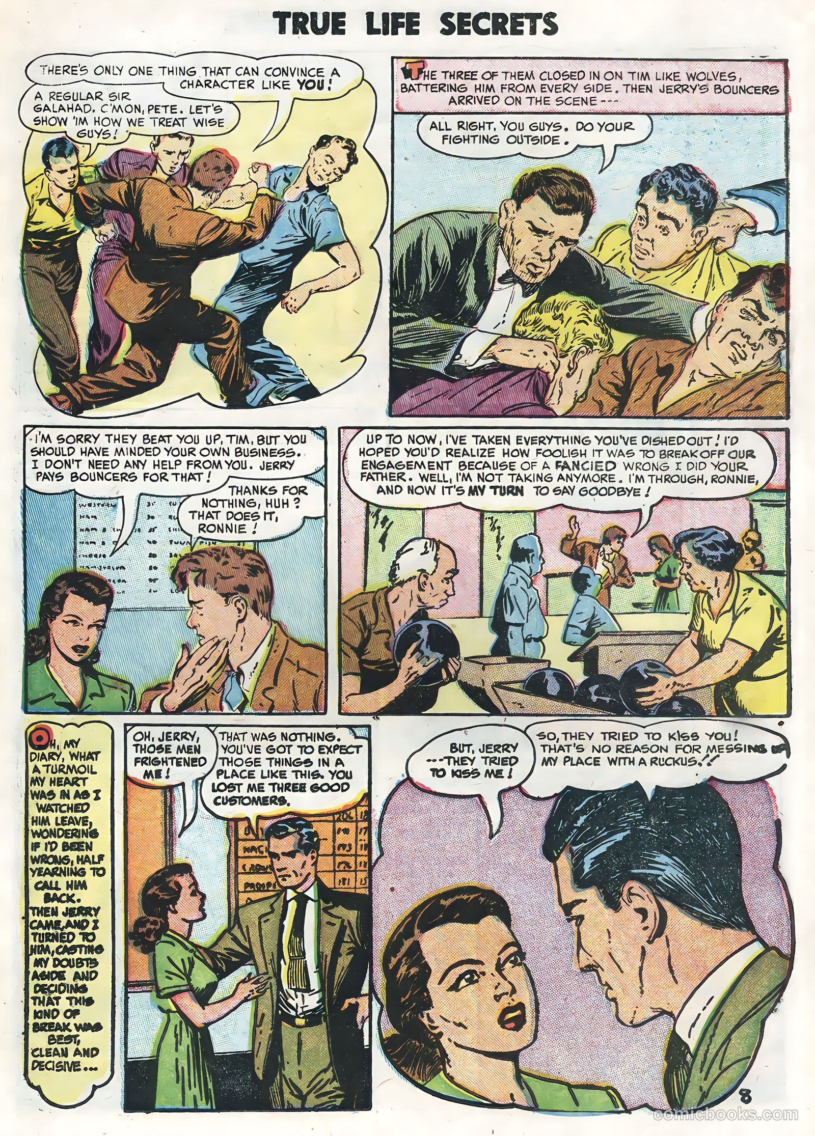 True Life Secrets #29 (1956) — page 18 of 36