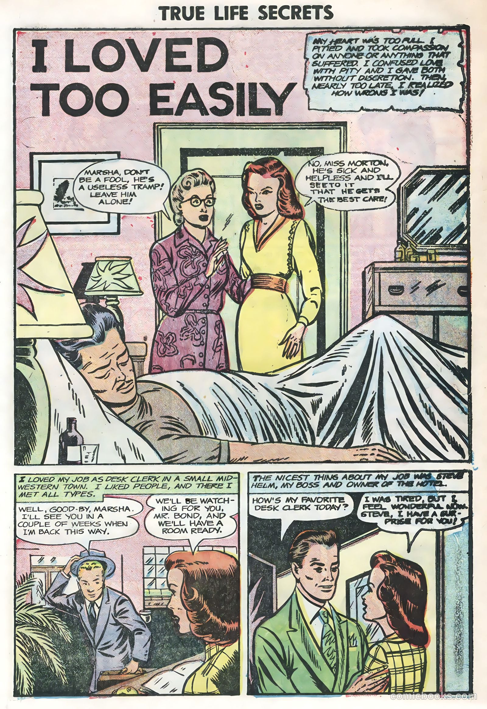 True Life Secrets #29 (1956) — page 23 of 36