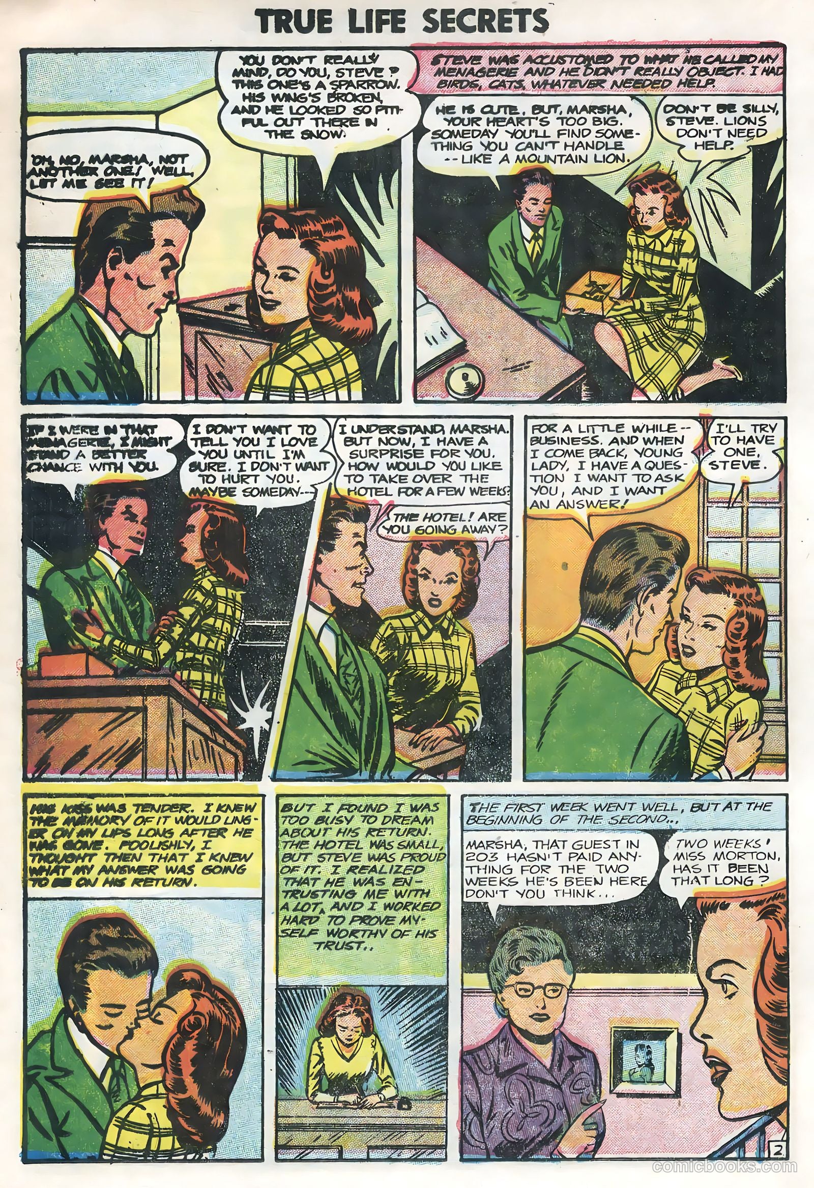 True Life Secrets #29 (1956) — page 24 of 36