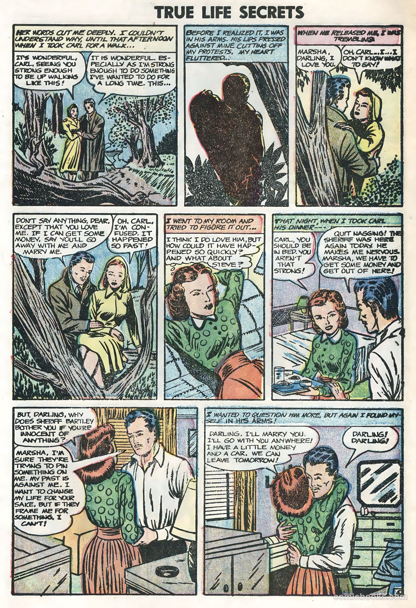 True Life Secrets #29 (1956) — page 27 of 36