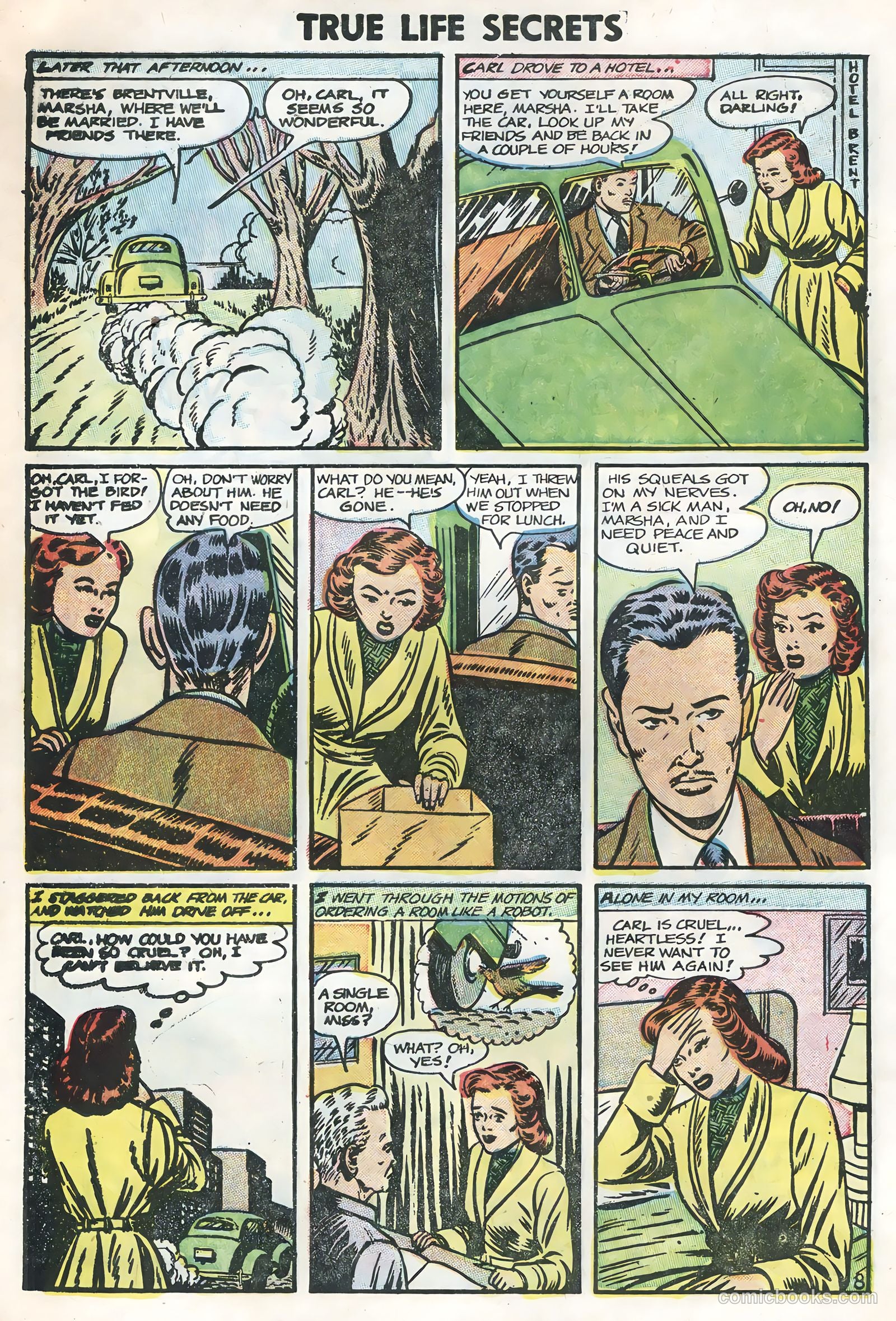 True Life Secrets #29 (1956) — page 30 of 36