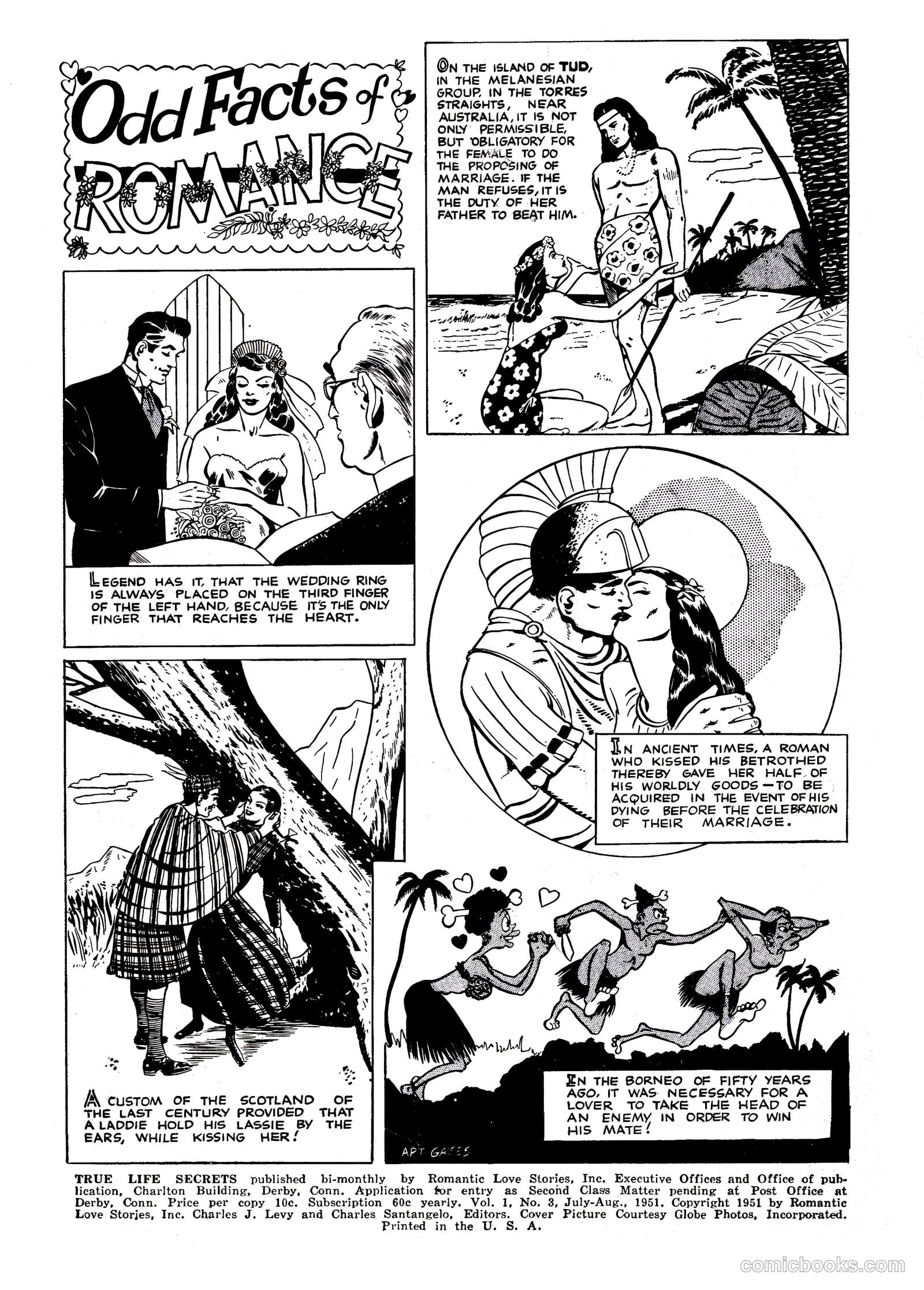 True Life Secrets #3 (1951) — page 2 of 36