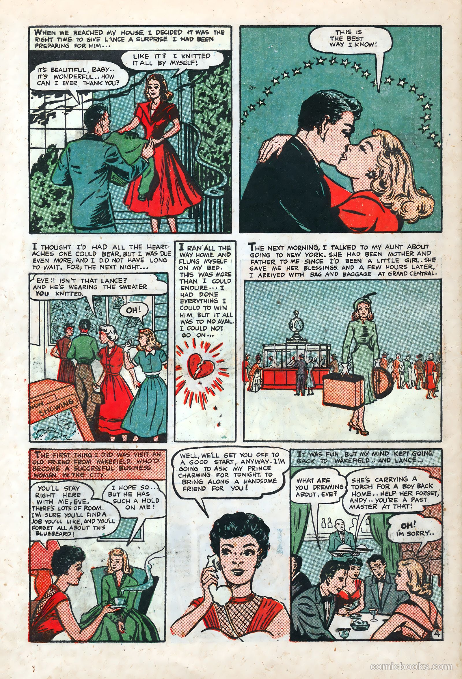 True Life Secrets #3 (1951) — page 6 of 36