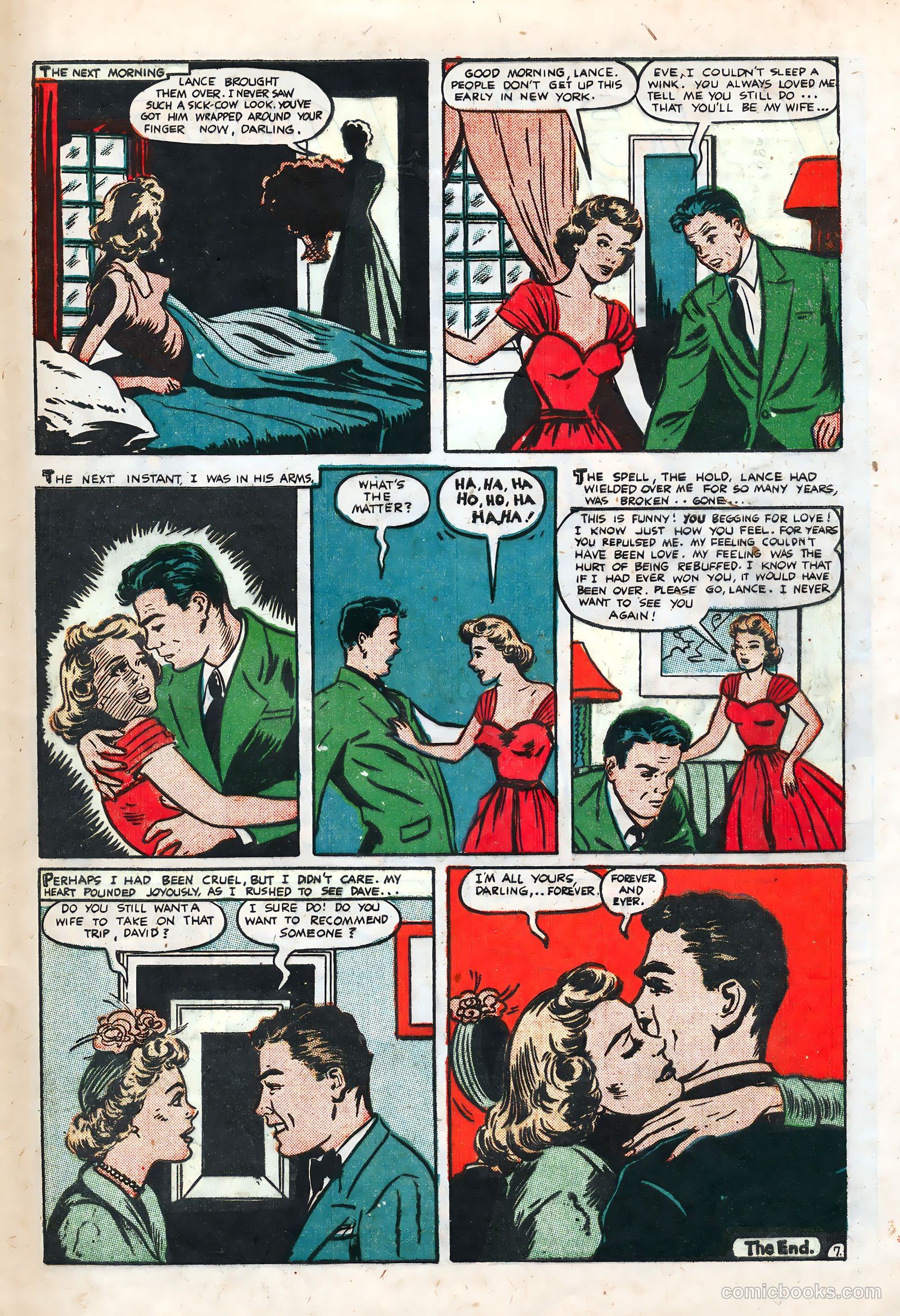 True Life Secrets #3 (1951) — page 9 of 36