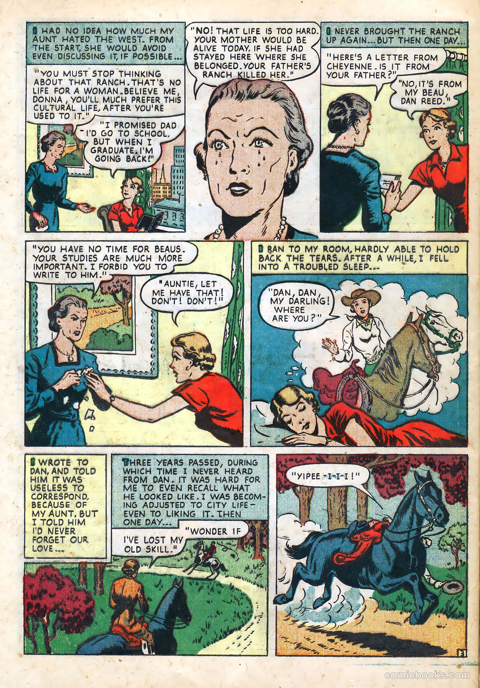 True Life Secrets #3 (1951) — page 12 of 36