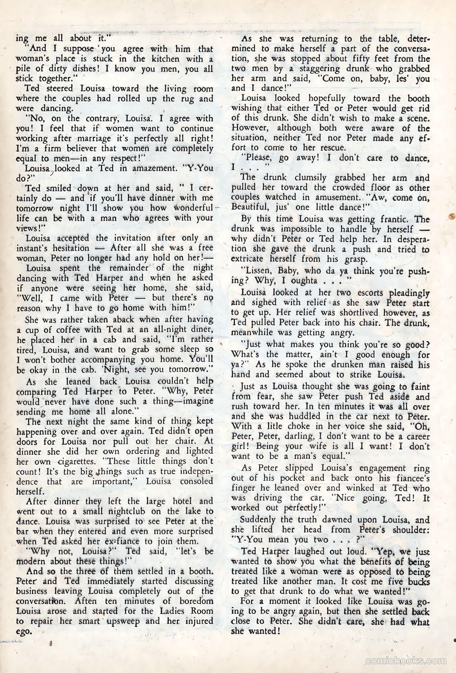 True Life Secrets #3 (1951) — page 25 of 36