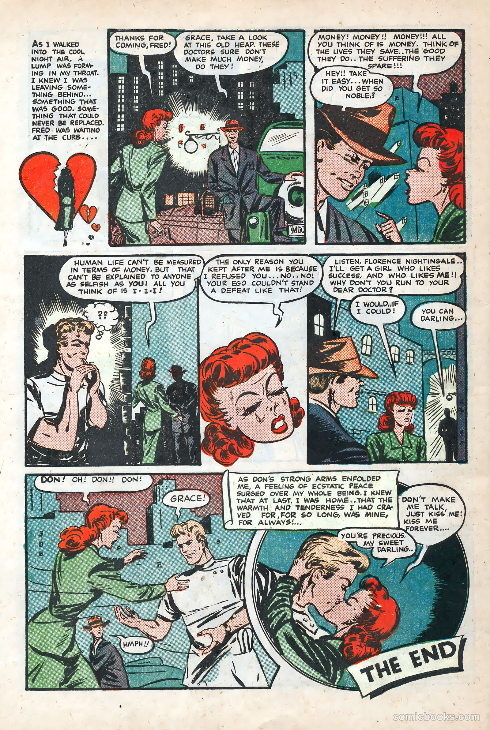 True Life Secrets #3 (1951) — page 34 of 36