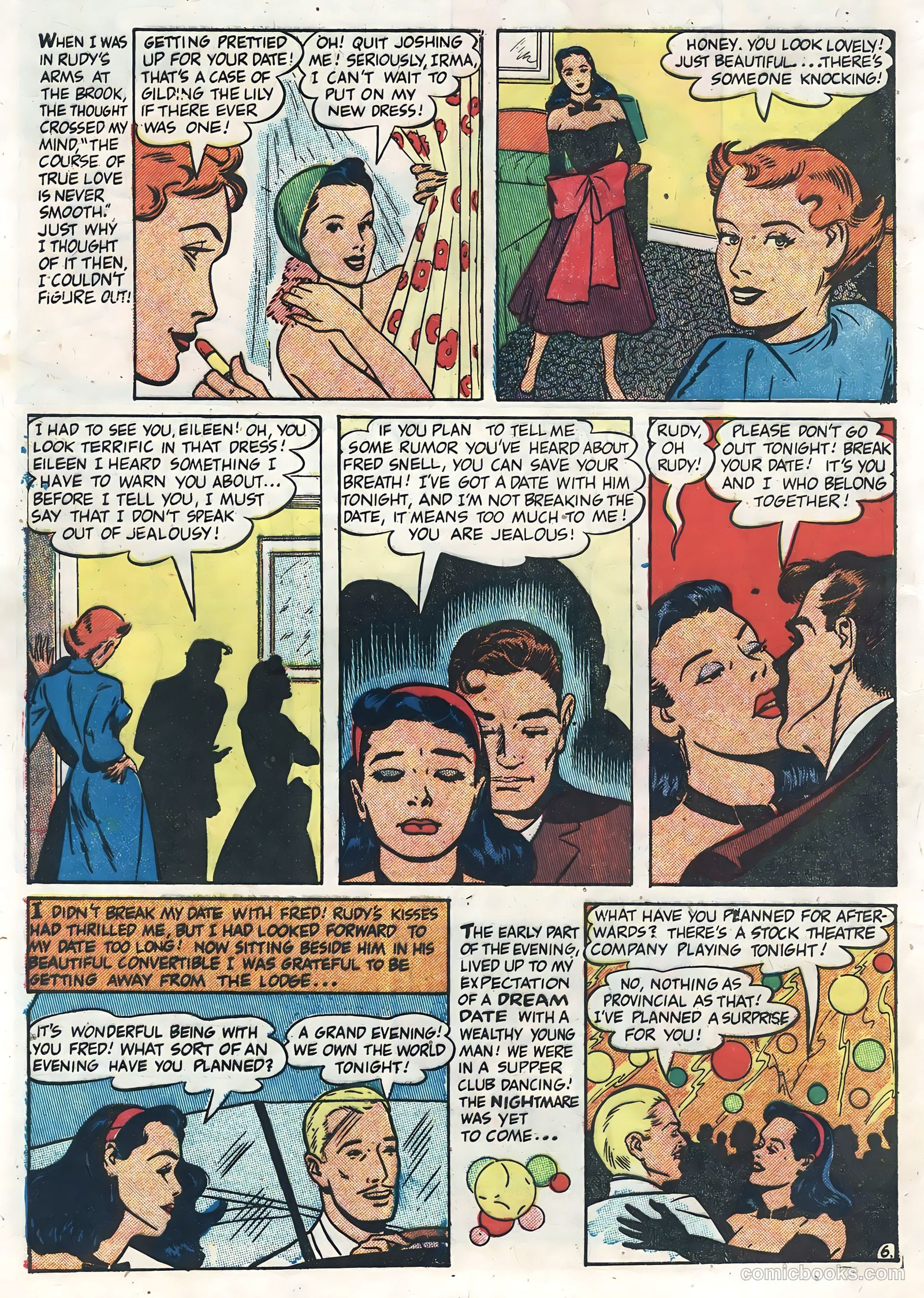 True Life Secrets #4 (1951) — page 8 of 36