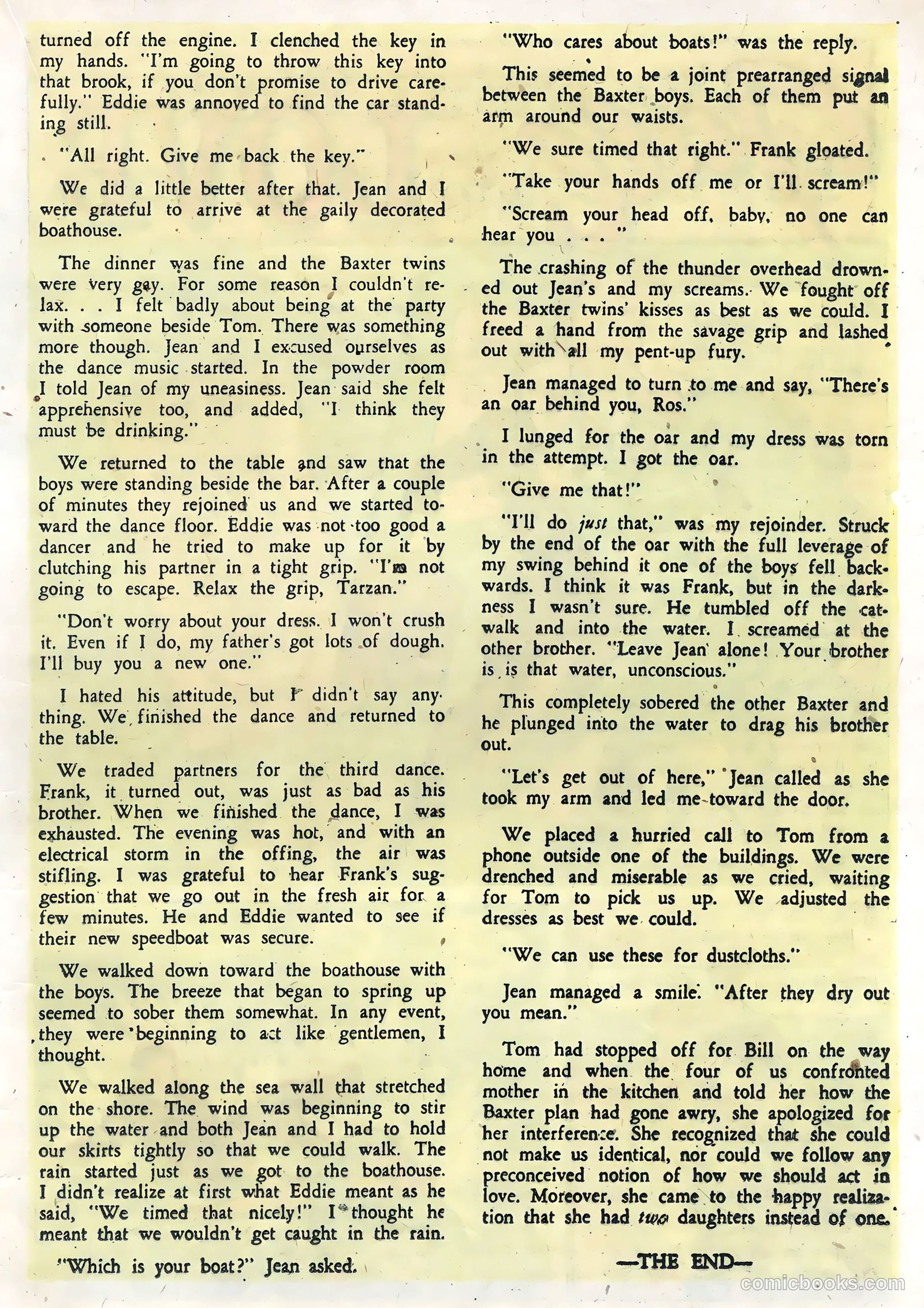 True Life Secrets #4 (1951) — page 17 of 36