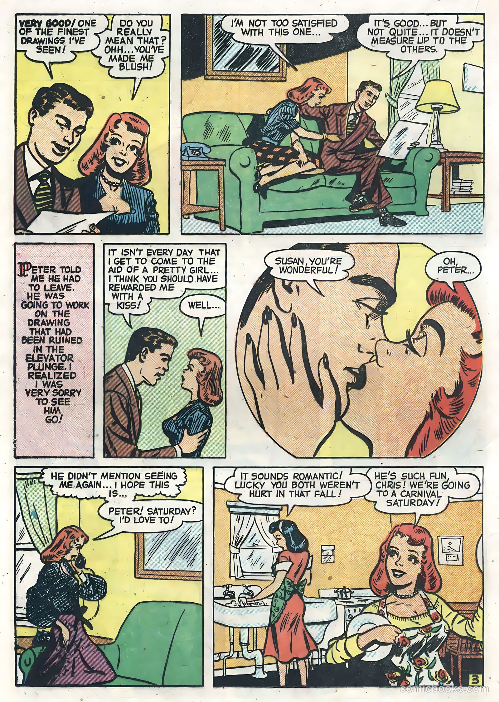 True Life Secrets #4 (1951) — page 20 of 36