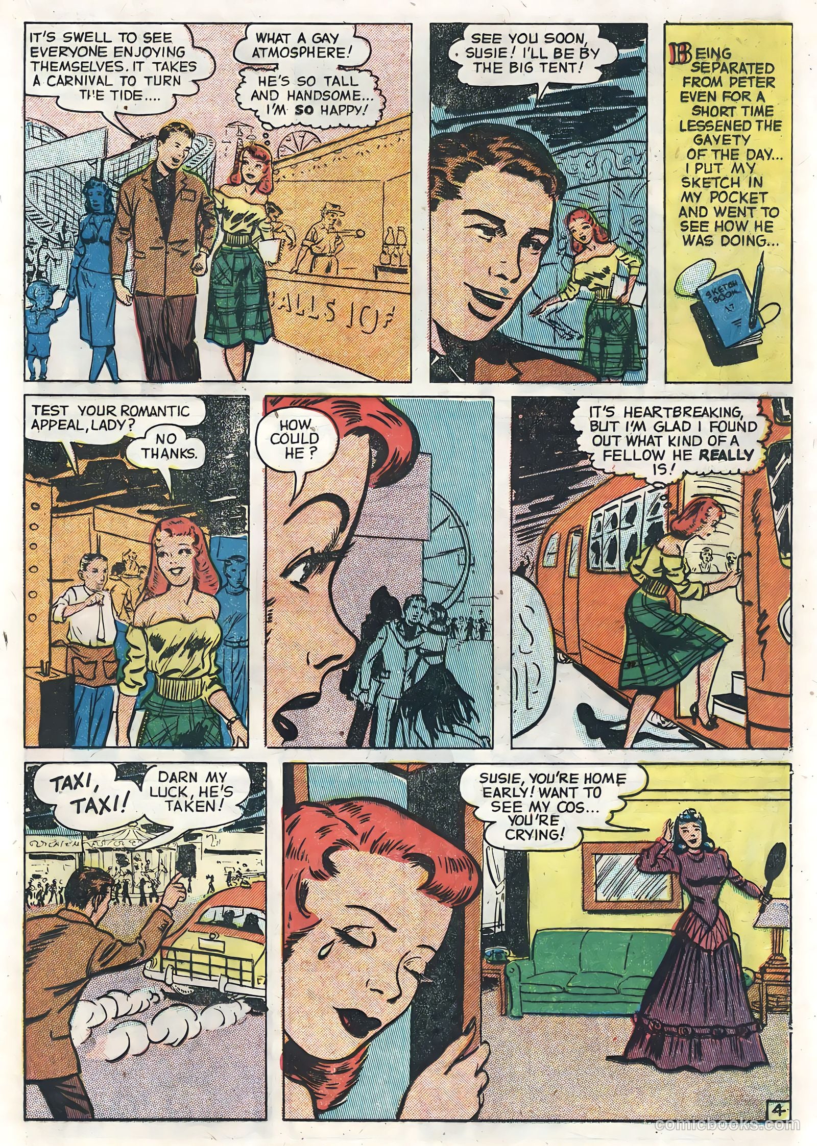 True Life Secrets #4 (1951) — page 21 of 36