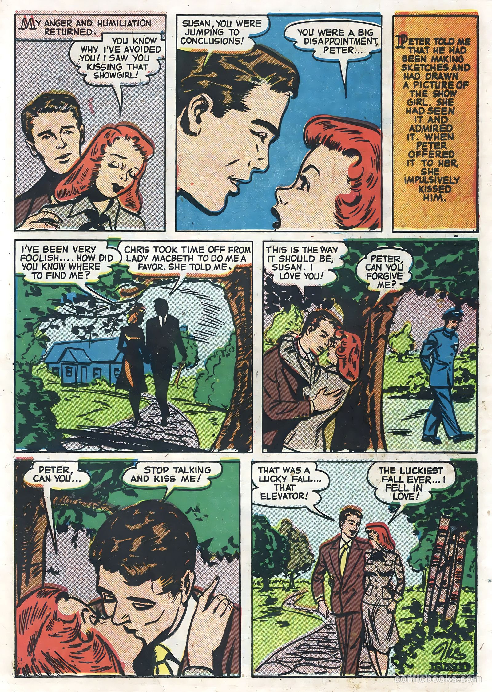 True Life Secrets #4 (1951) — page 23 of 36