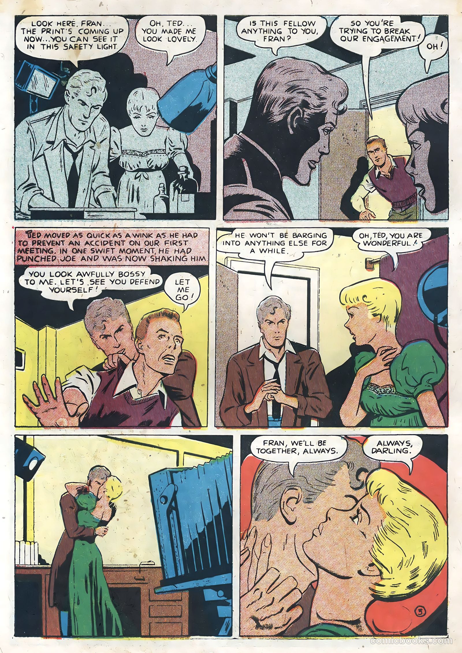 True Life Secrets #4 (1951) — page 34 of 36