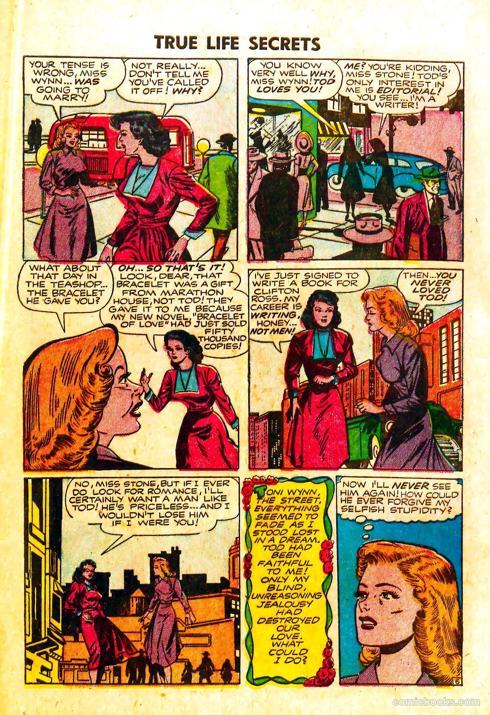 True Life Secrets #5 (1952) — page 8 of 36