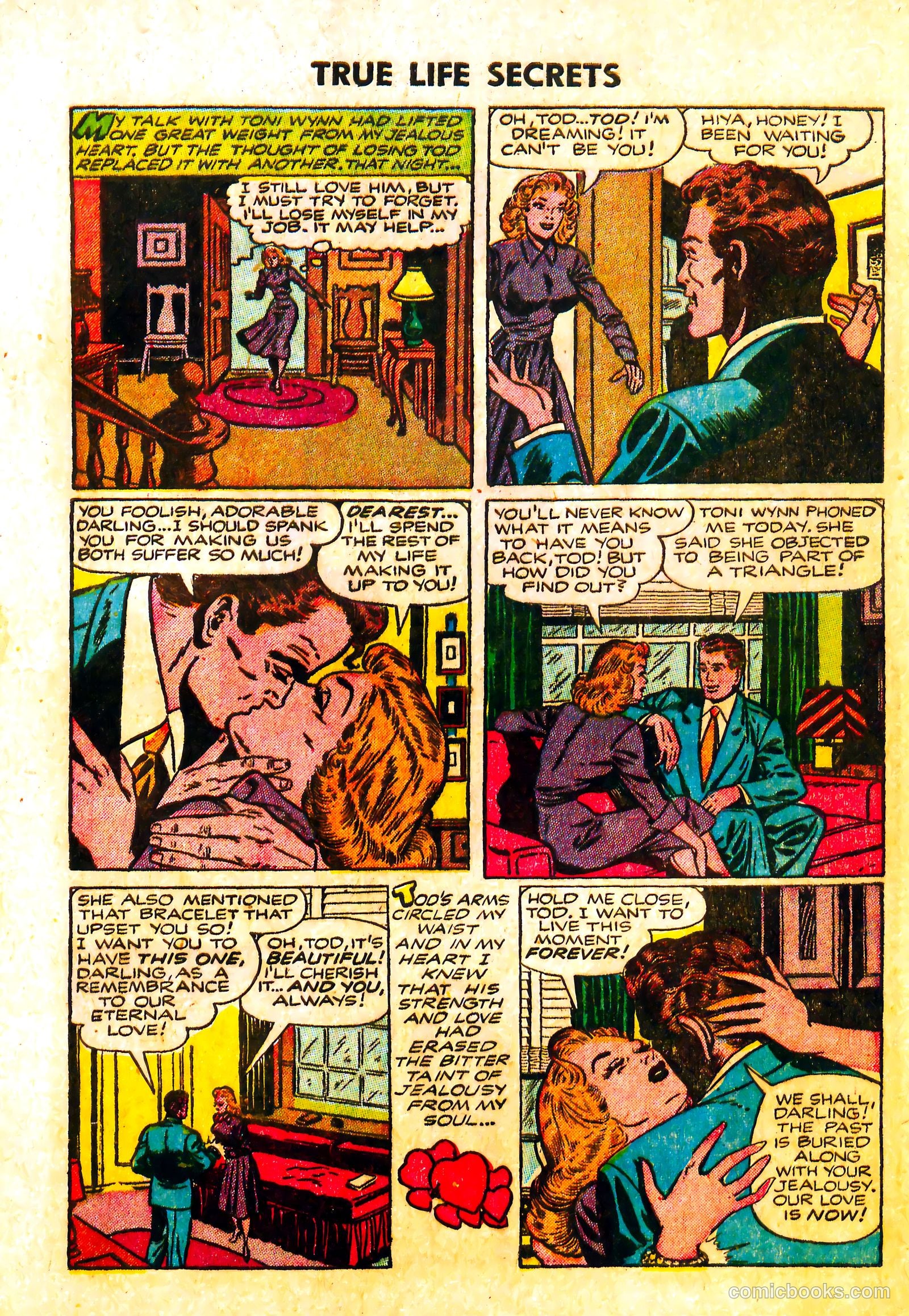 True Life Secrets #5 (1952) — page 9 of 36