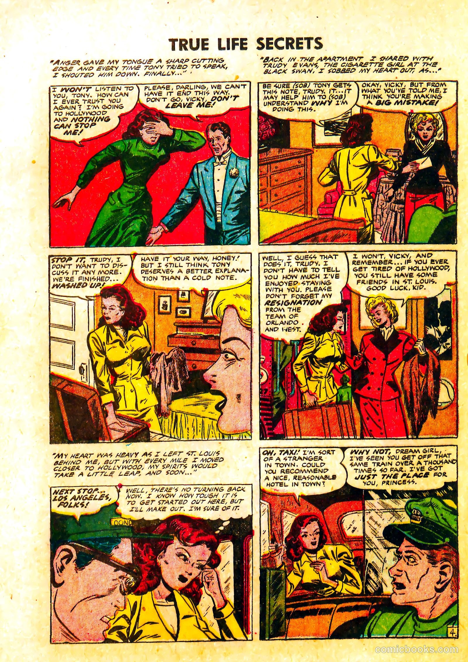 True Life Secrets #5 (1952) — page 13 of 36