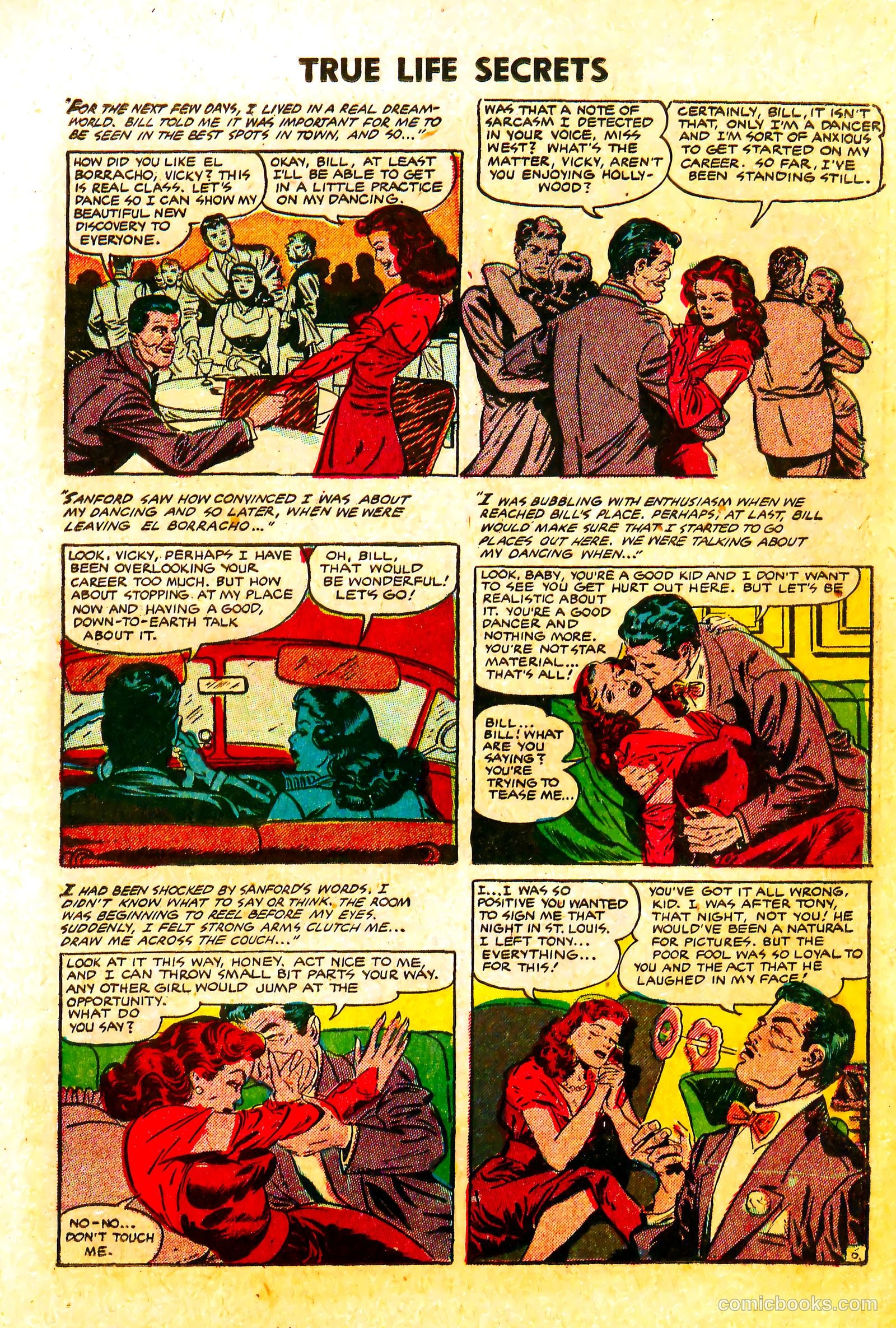 True Life Secrets #5 (1952) — page 15 of 36