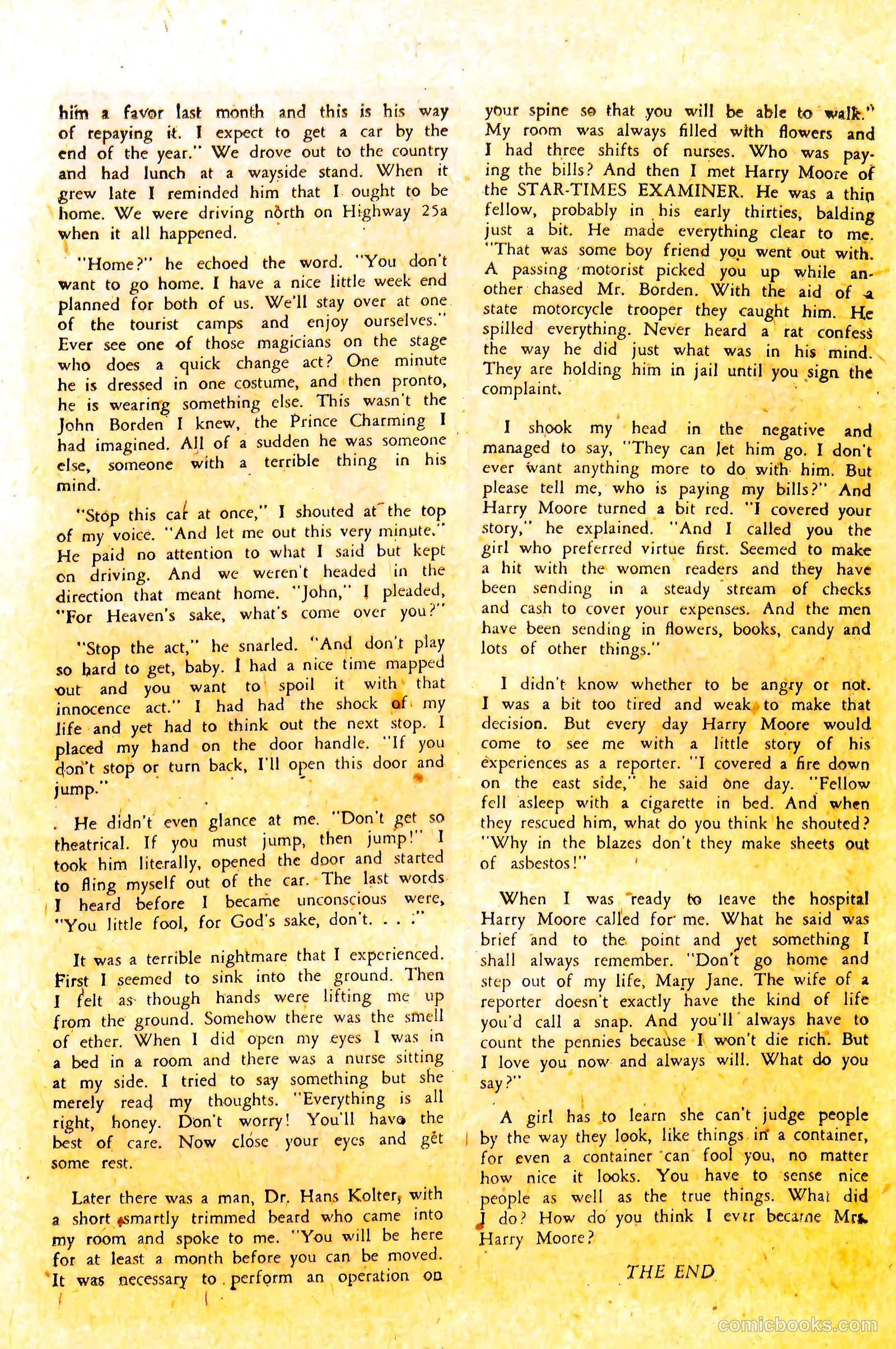 True Life Secrets #5 (1952) — page 19 of 36