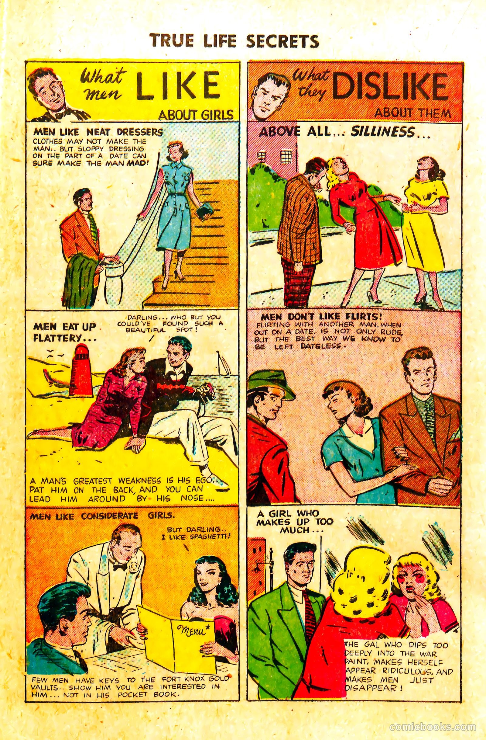 True Life Secrets #5 (1952) — page 20 of 36
