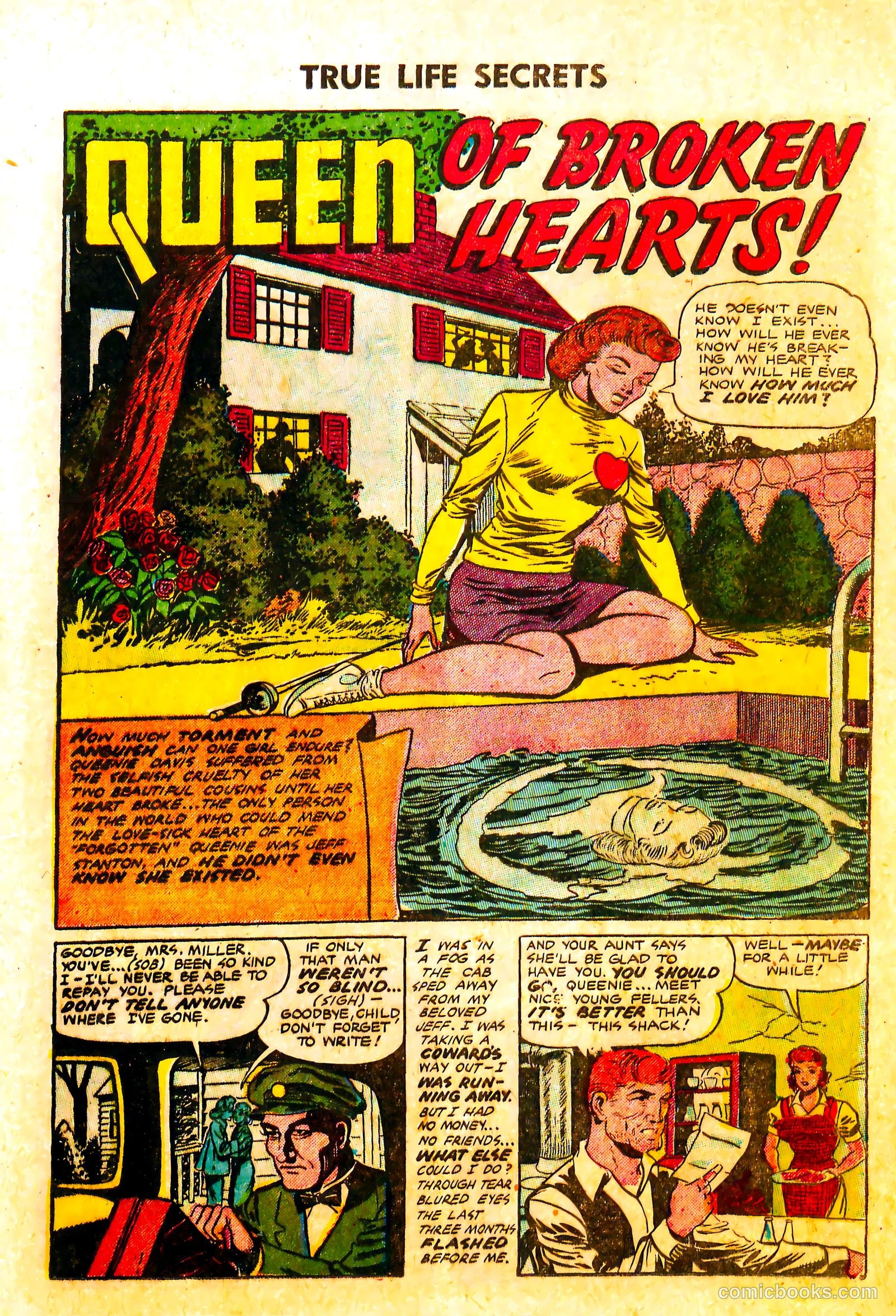 True Life Secrets #5 (1952) — page 21 of 36
