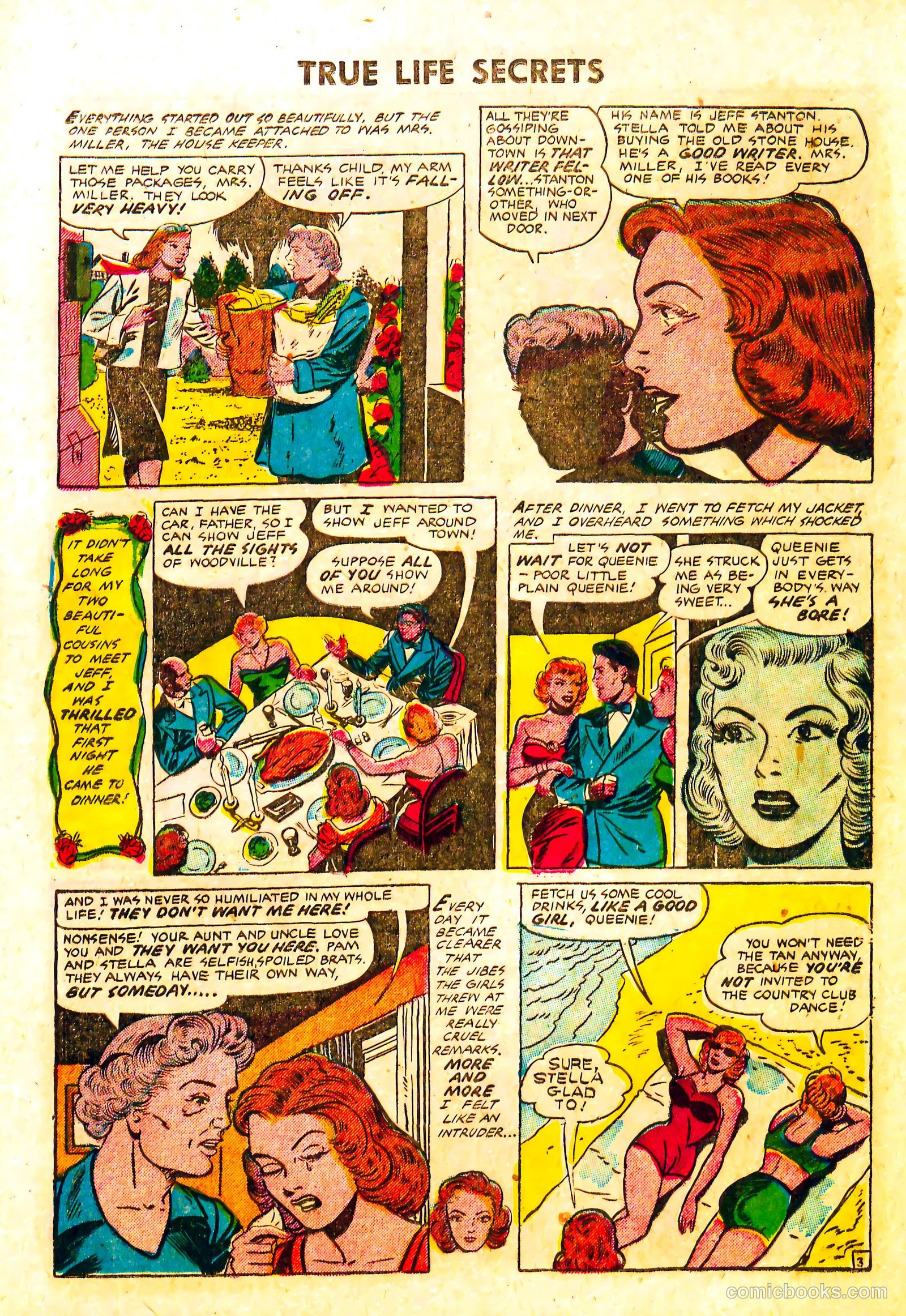 True Life Secrets #5 (1952) — page 23 of 36
