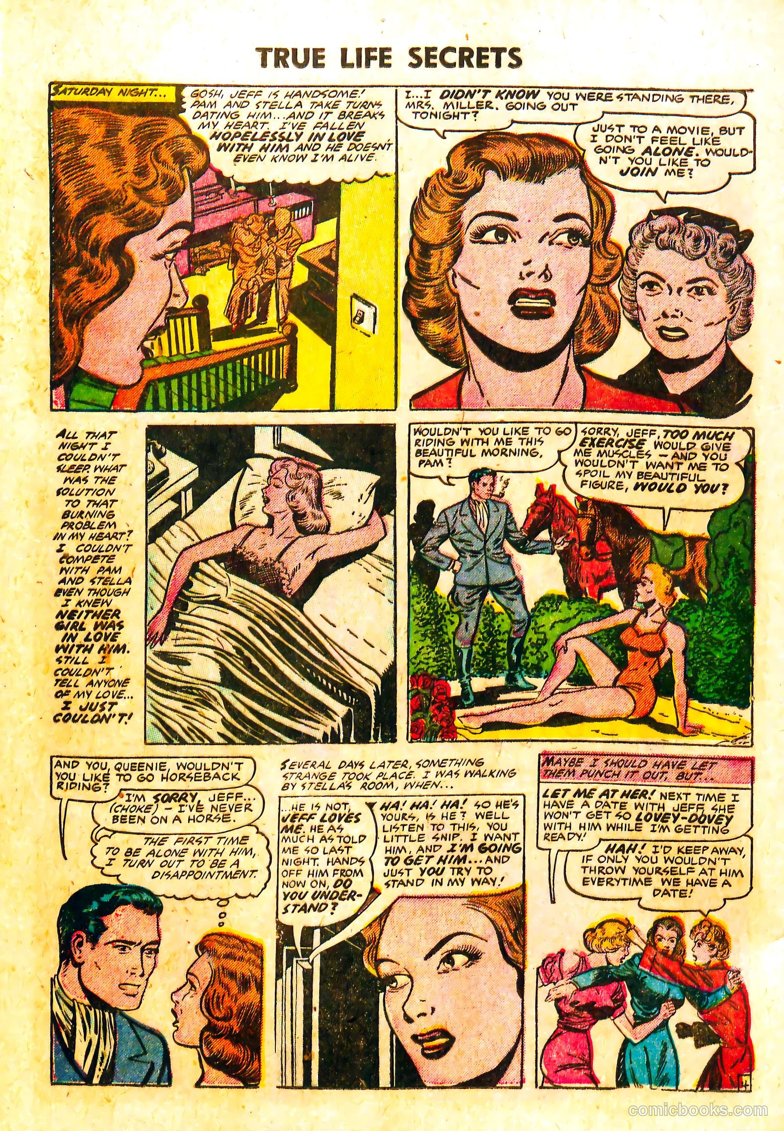 True Life Secrets #5 (1952) — page 24 of 36